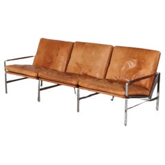 FK6720 Thee Seater Sofa By Fabricius & Kastholm For Kill International 1960s