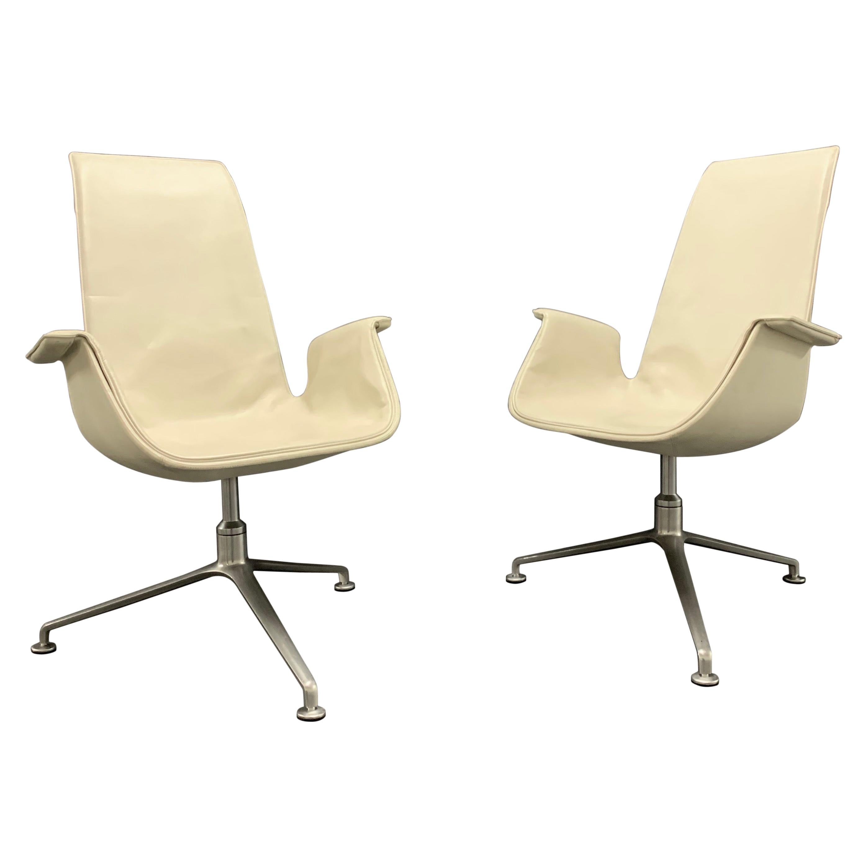 FK6725 Tulip Chair by Fabricius and Kastholm '2 Available' For Sale