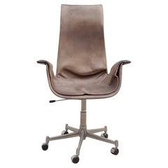 FK6727 Kastholm & Fabricius High-Back Swivel and Adjustable Office Chair, 1964