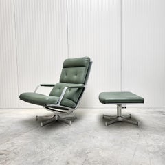 FK85 Lounge Chair & Ottoman by Fabricius & Kastholm Kill International 1960s
