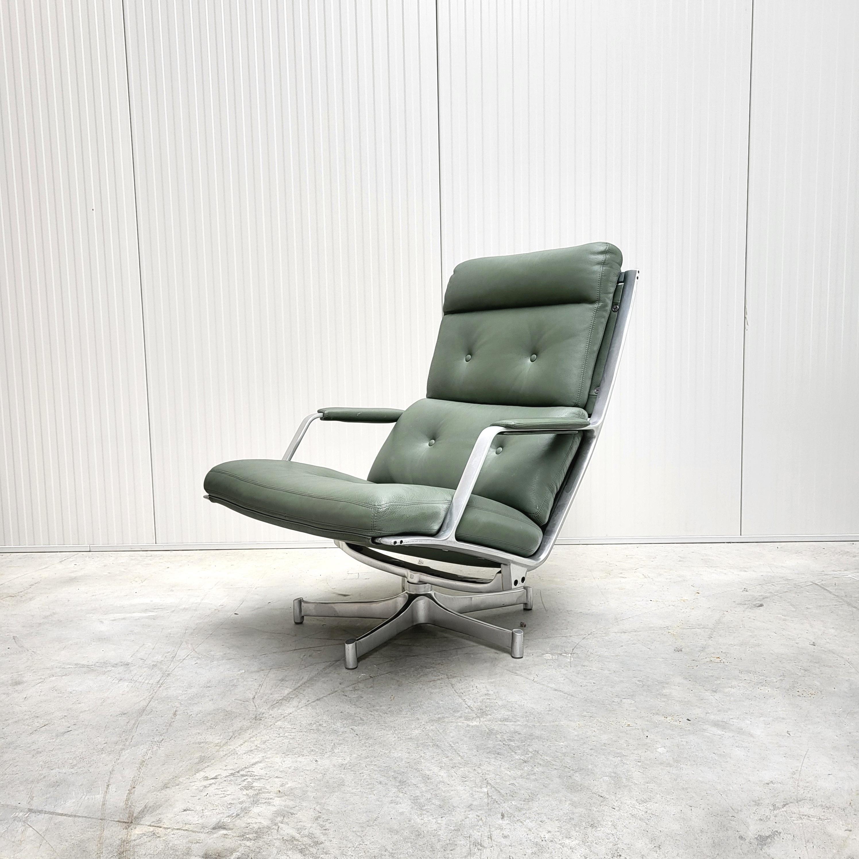 FK85 Lounge Chair & Ottoman by Fabricius & Kastholm Kill International 1960s In Good Condition For Sale In Aachen, NW