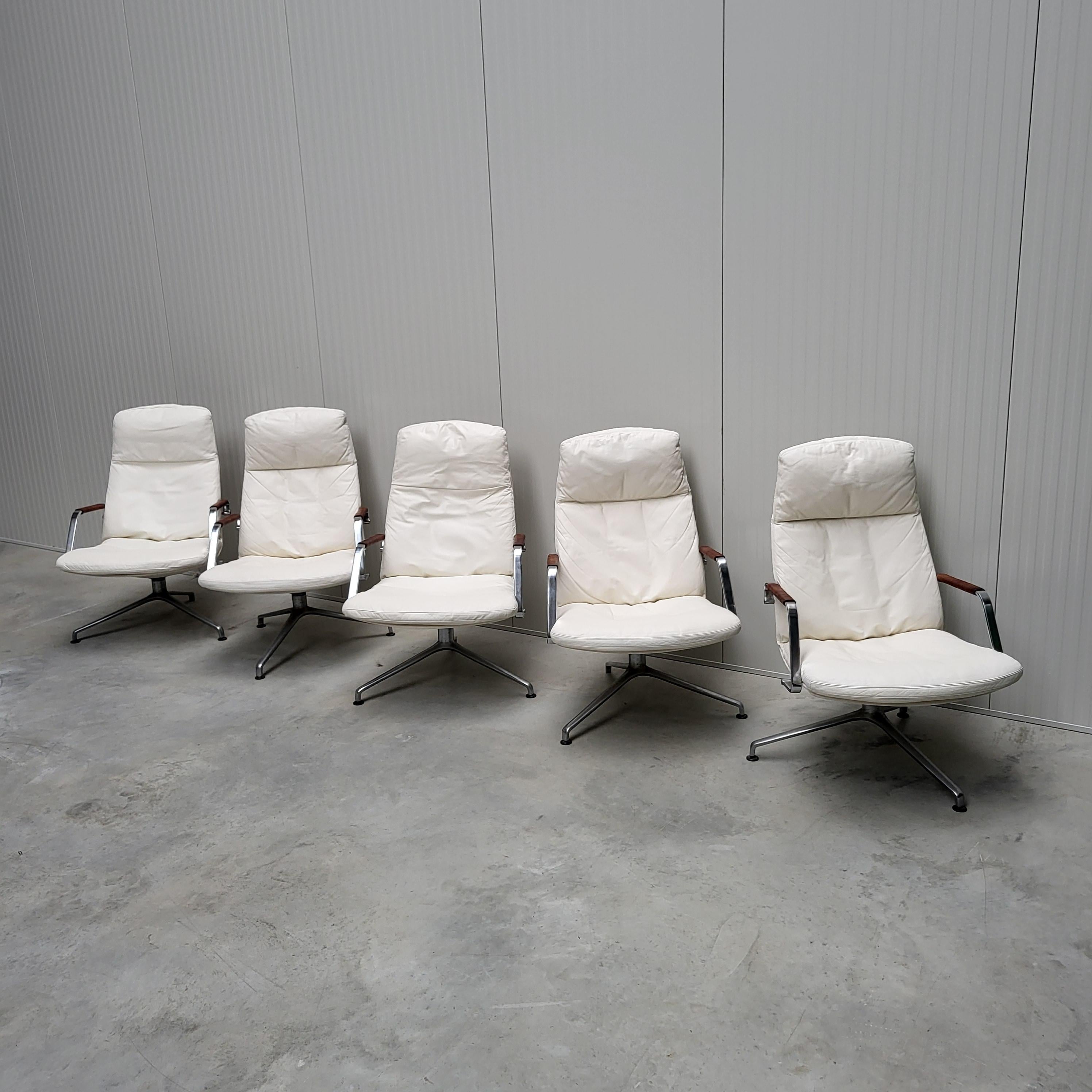 German FK86 Lounge Chair by Fabricius & Kastholm Kill International 1960s For Sale