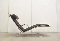 FK87 Grasshopper Chaise by Fabricius & Kastholm for Kill International, 1960s