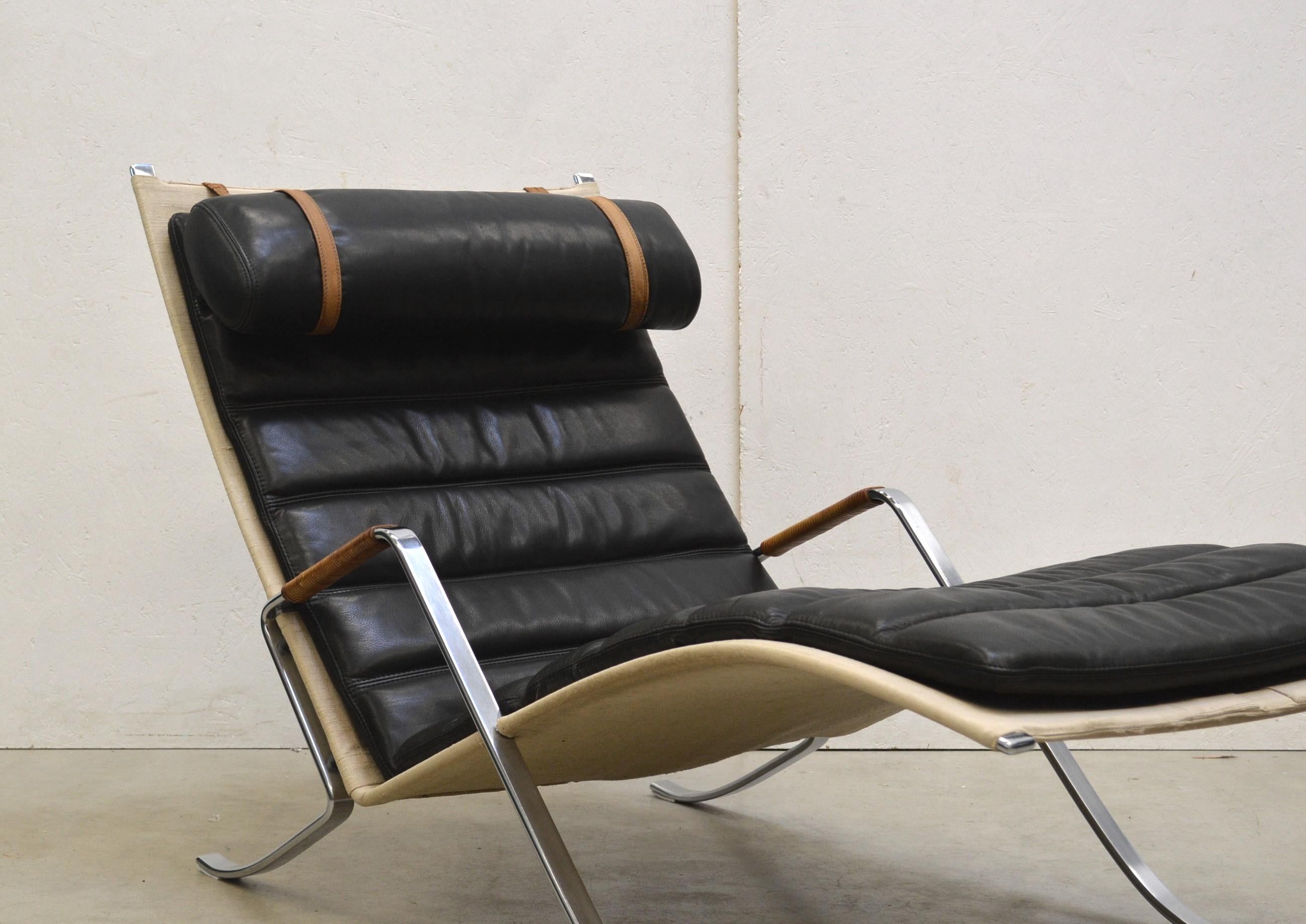 German FK87 Grasshopper Chaise by Fabricius & Kastholm for Kill International, 1960s