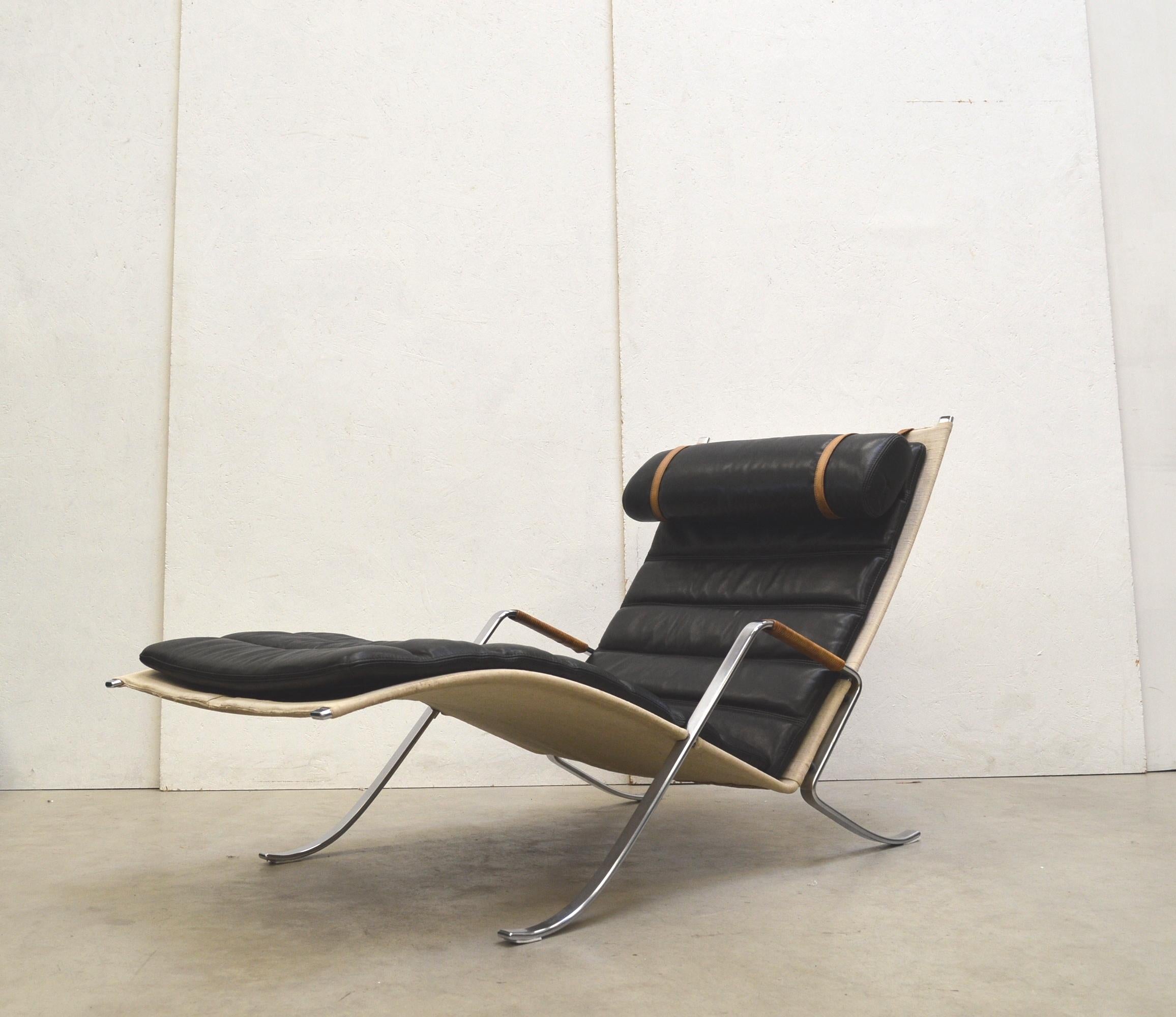 FK87 Grasshopper Chaise by Fabricius & Kastholm for Kill International, 1960s 3