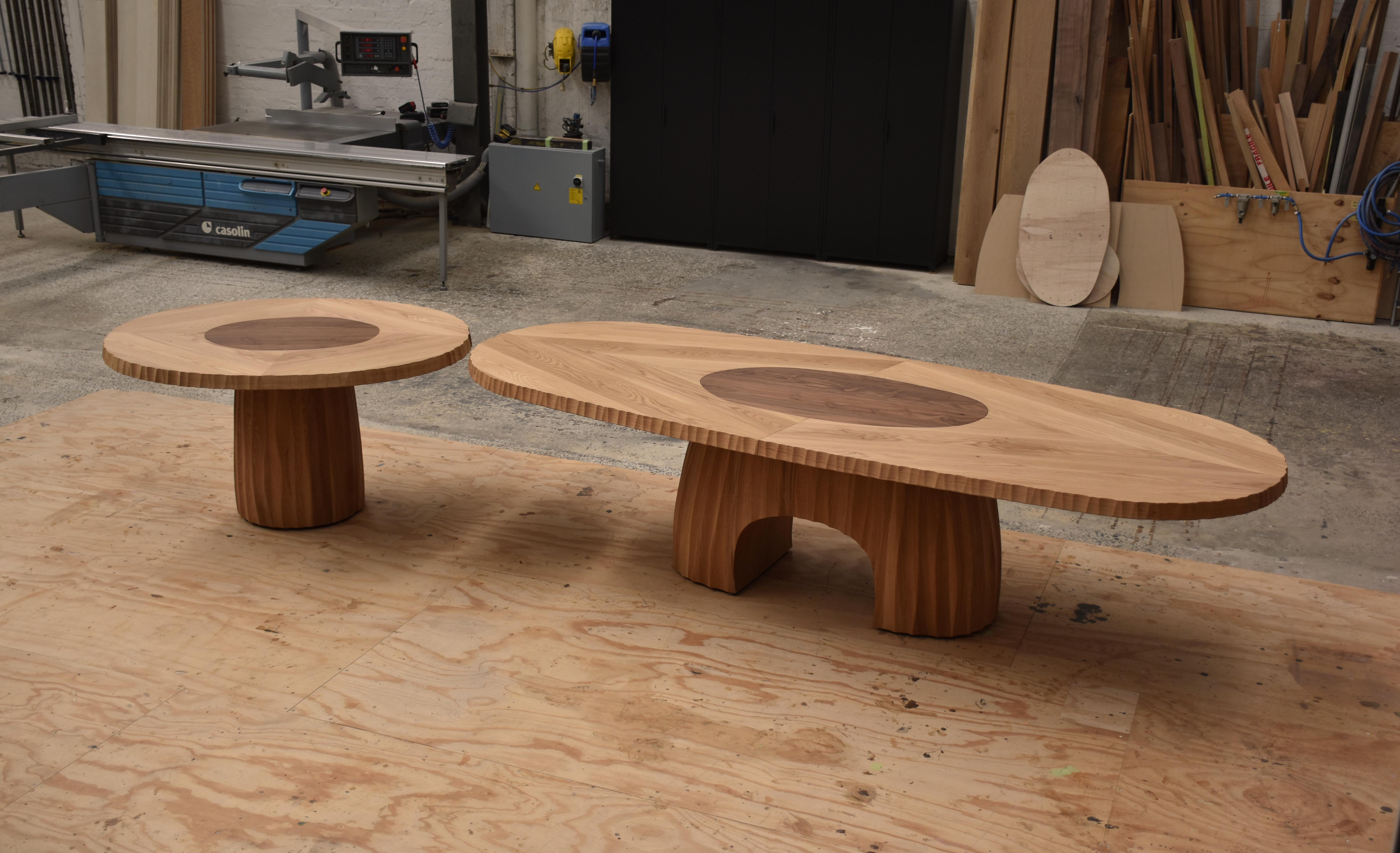 Flack Oval Dining Table by Daniel Poole For Sale 2