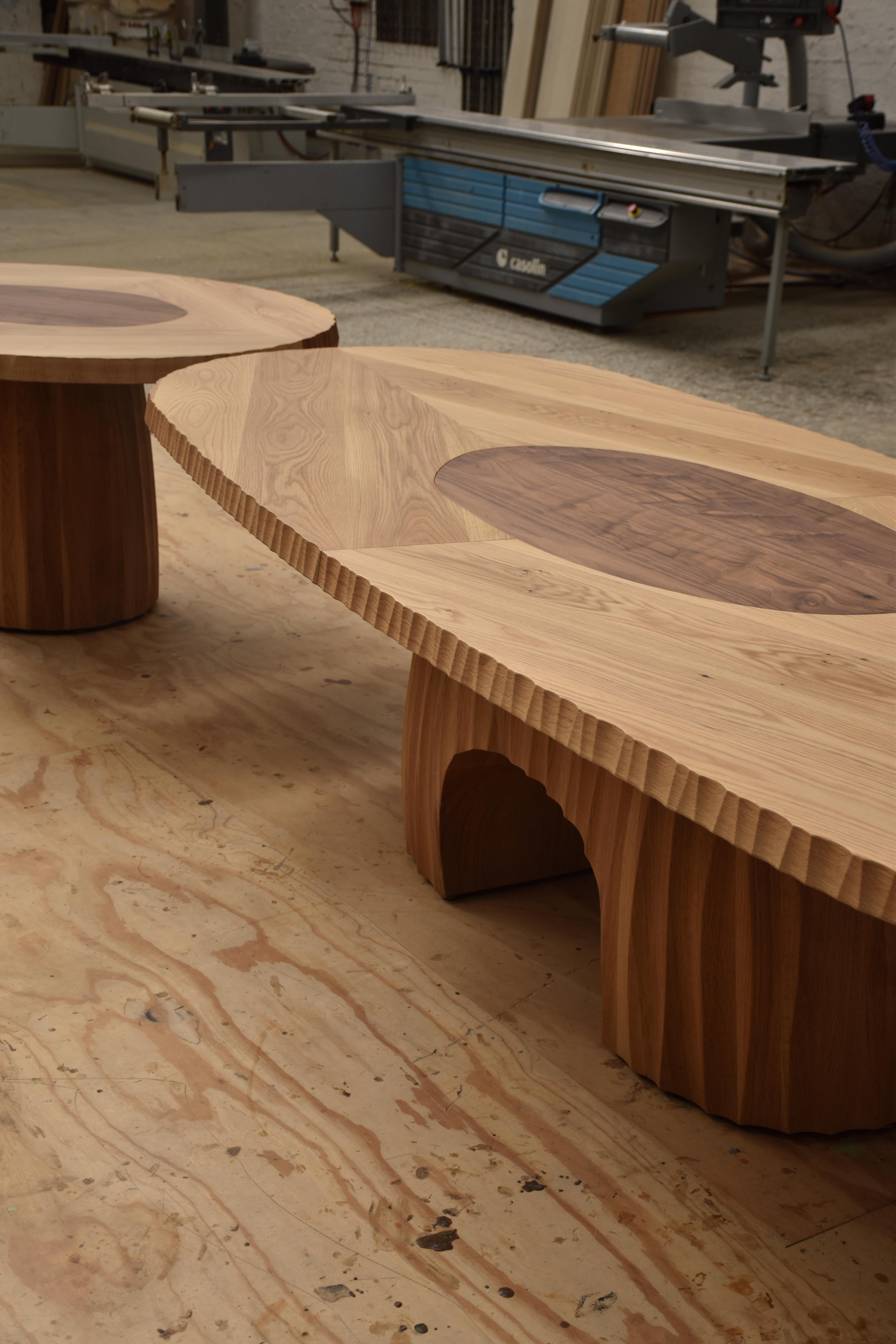 Other Flack Oval Dining Table by Daniel Poole For Sale