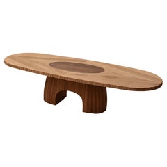 Flack Oval Dining Table by Daniel Poole