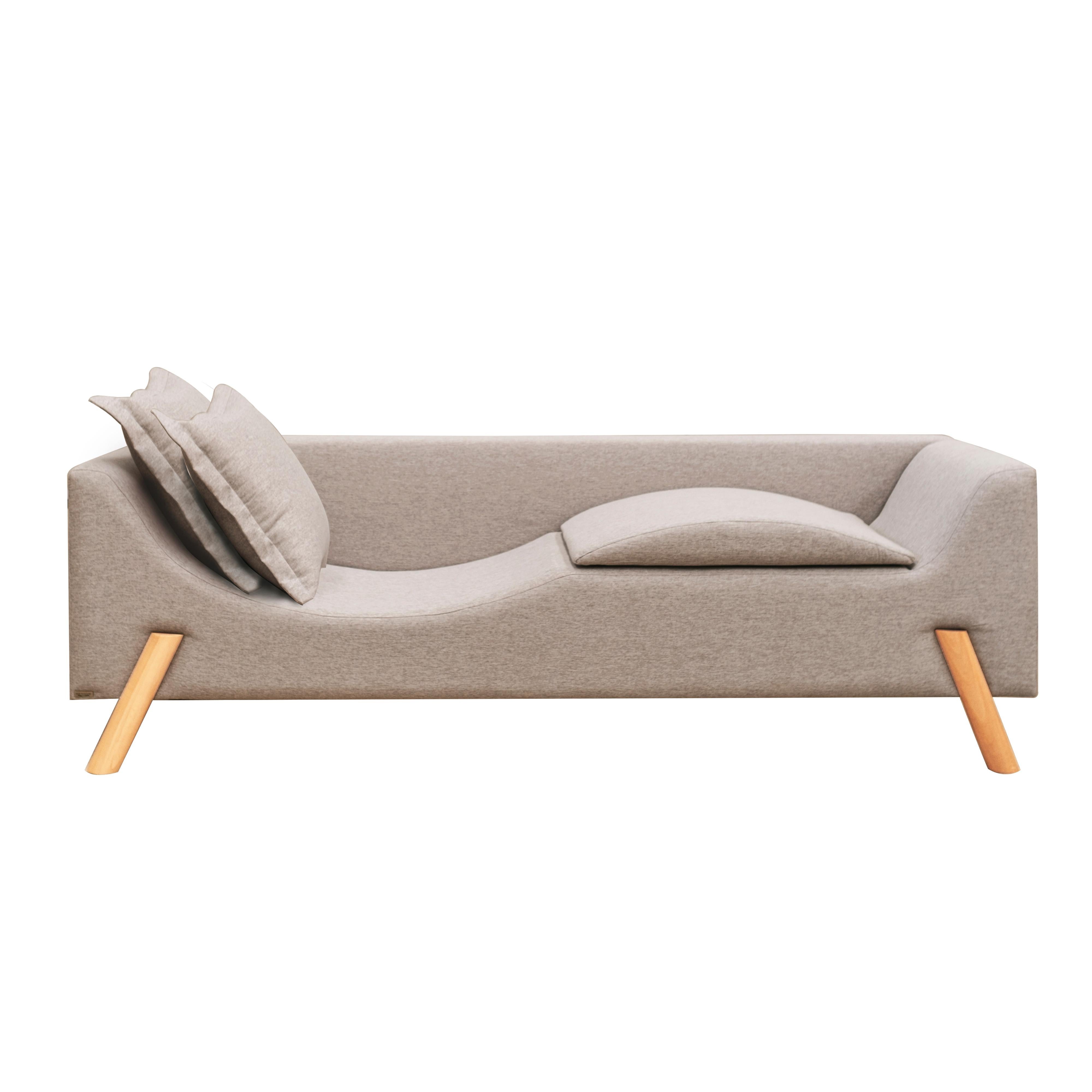 two arm chaise lounge