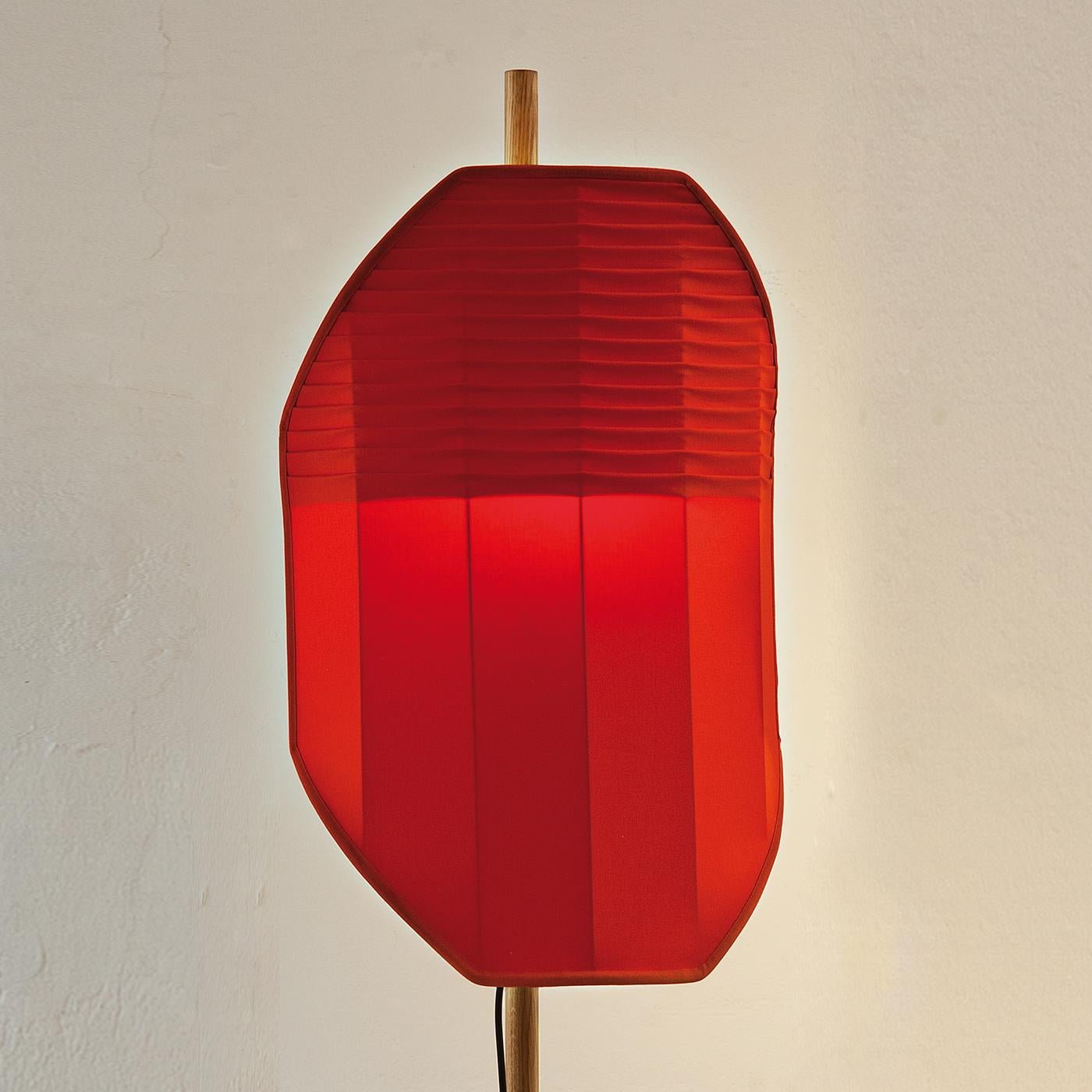 Stone Flag Floor Lamp - Coral For Sale