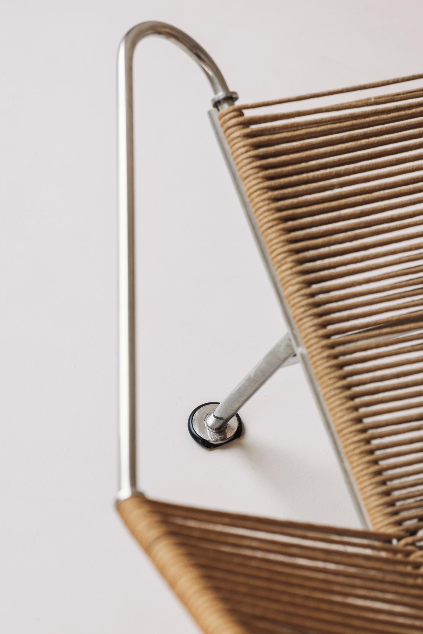 Chaise longue Flag Halyard de Hans Wegner pour PP Møbler, 2002 en vente 5