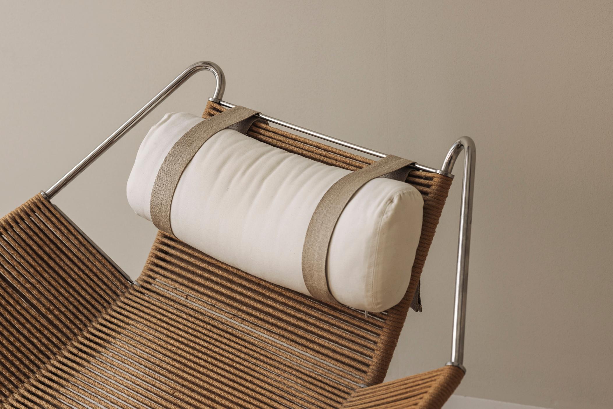 Chaise longue Flag Halyard de Hans Wegner pour PP Møbler, 2002 en vente 2