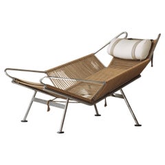 Flag Halyard lounge chair by Hans Wegner for PP Møbler, 2002