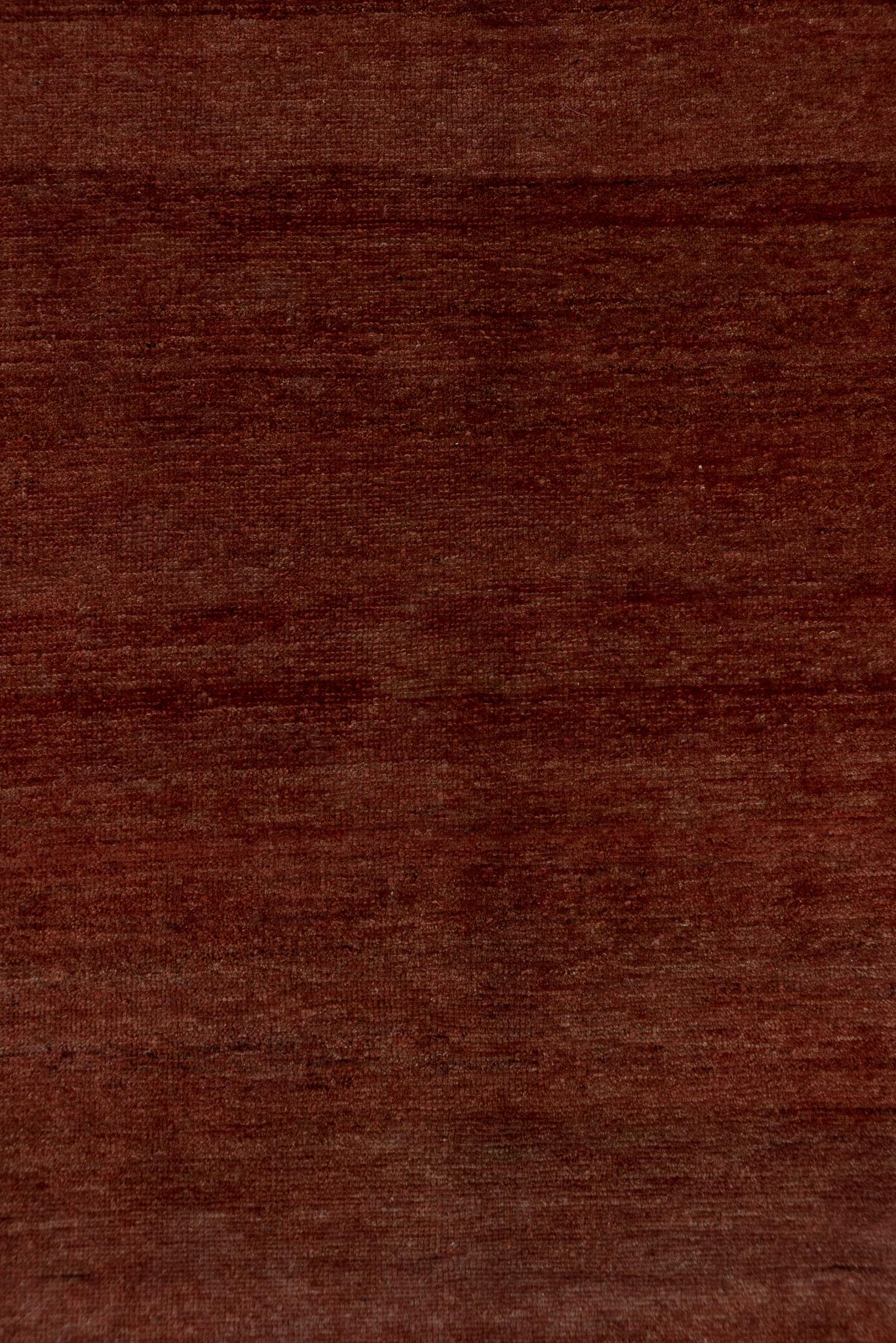 Oushak Flag Red Baktiary Antique Rug For Sale
