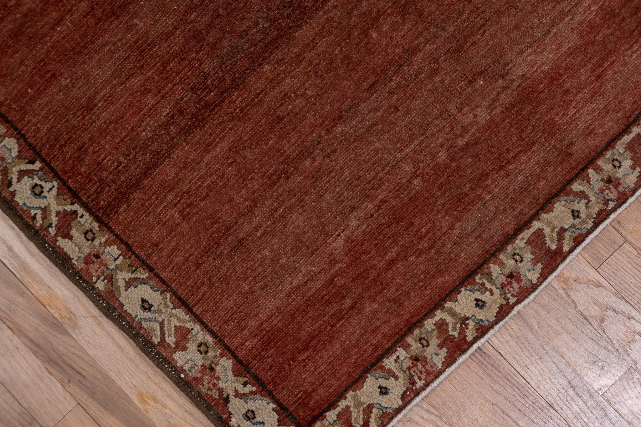 Turkish Flag Red Baktiary Antique Rug For Sale