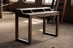 Flagg Desk Classic Writing Desk or Home Office Computer Desk by Alabama Sawyer