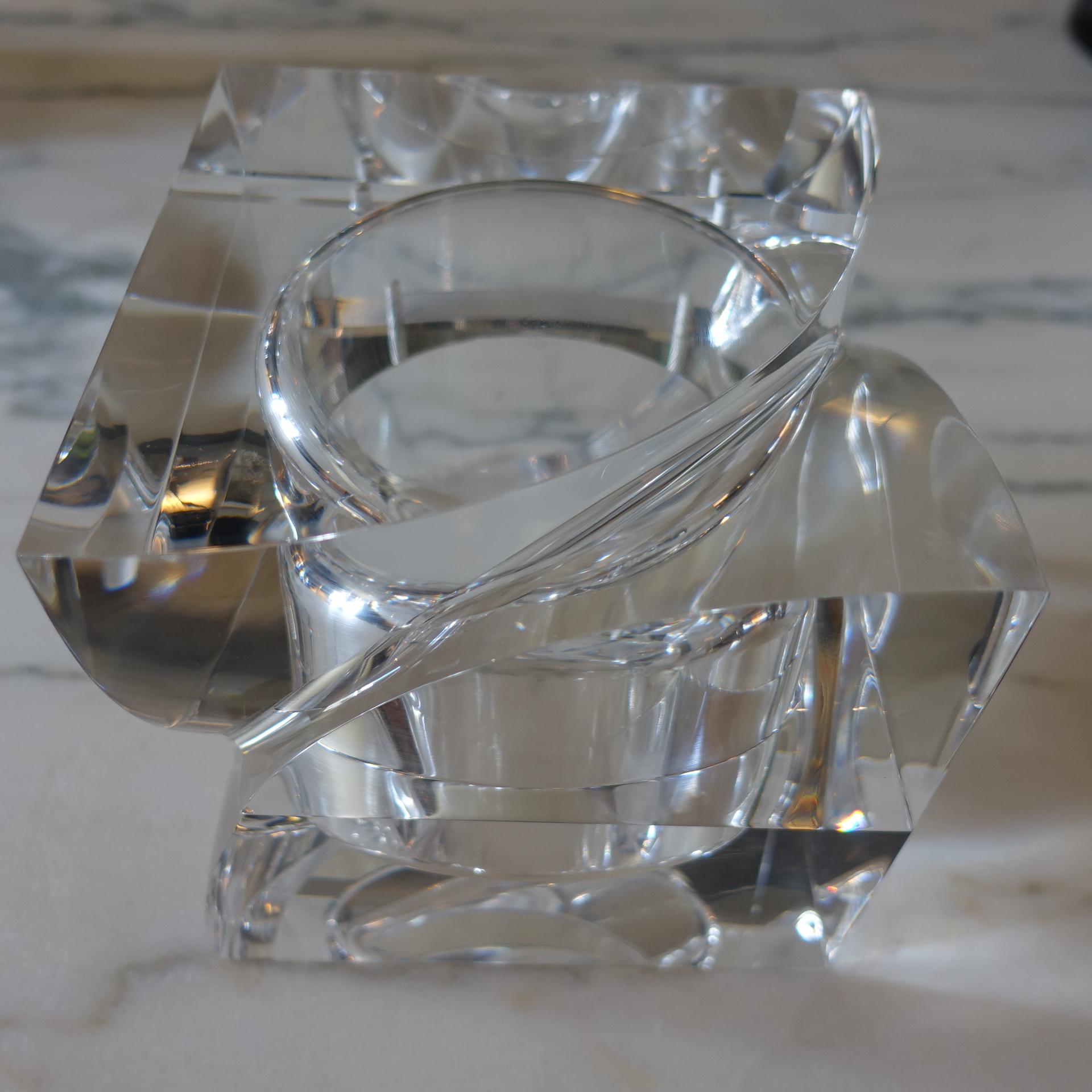 Flair Edition Big Decorative Box in Clear Lucite, Italy, 2021 In New Condition For Sale In Firenze, IT