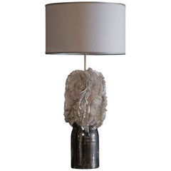 Flair Edition Ivory Glazed Ceramic Lamp