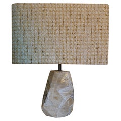 Flair Edition "Monolite2" Onyx Table Lamp