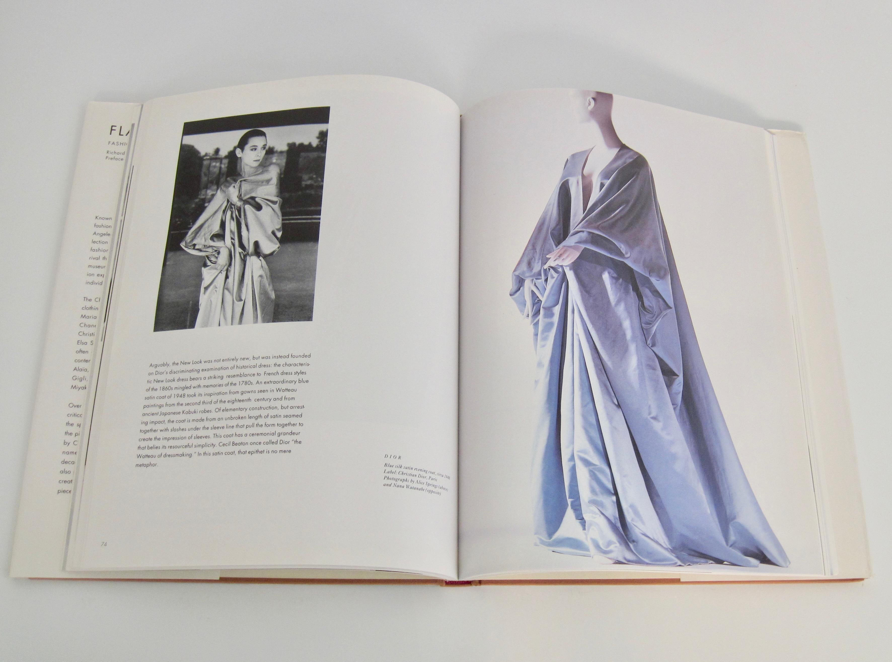 Late 20th Century Flair: Fashion Collected by Tina Chow Book by Richard Martin and Harold Koda For Sale