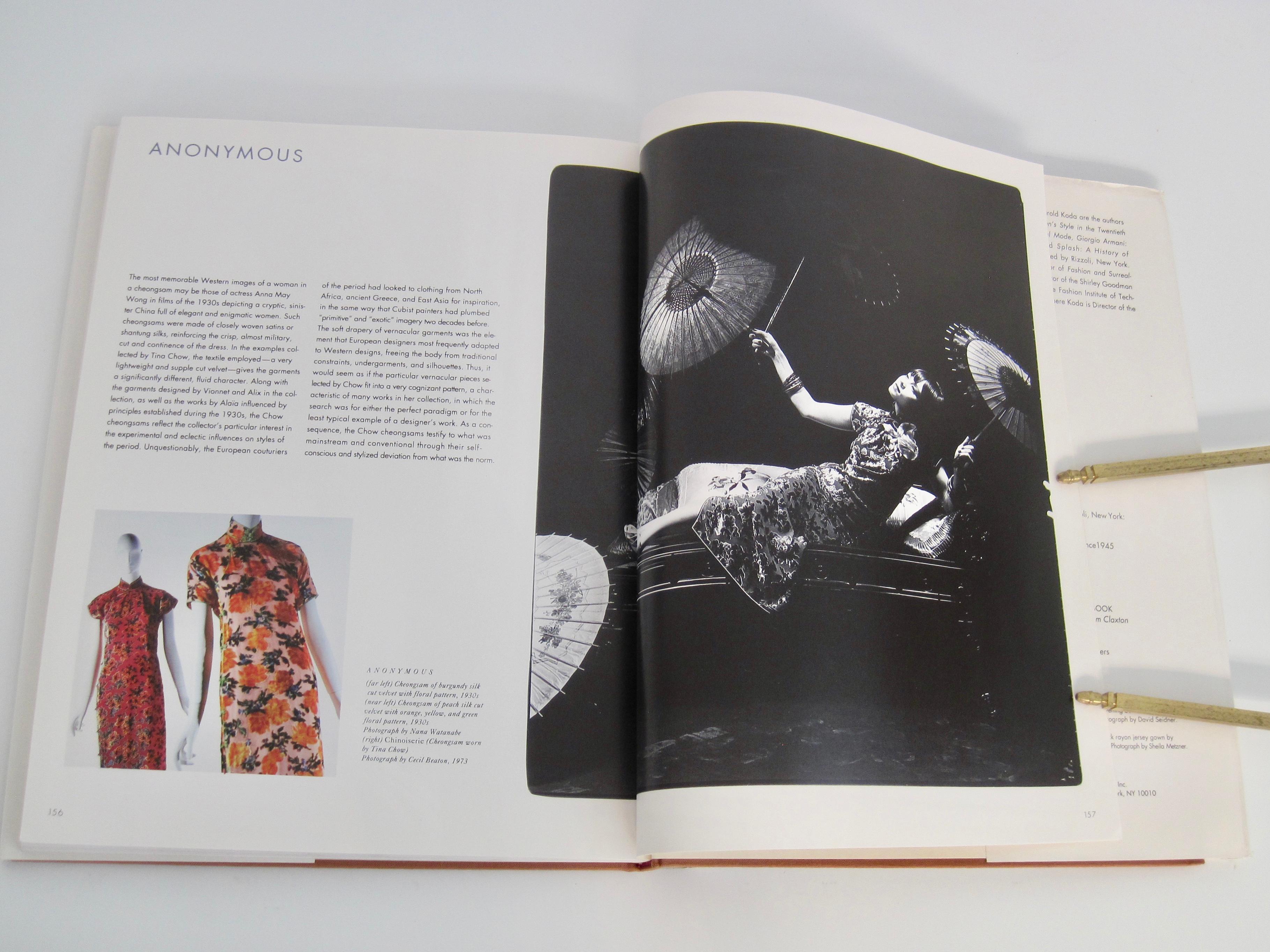 Livre « Flair : Fashion Collected by Tina Chow » de Richard Martin et Harold Koda en vente 2