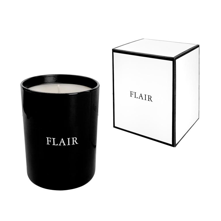 FLAIR Home Collection Candle in Dark Amber at 1stDibs