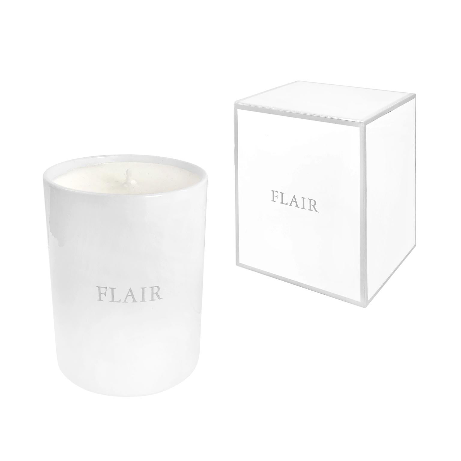 FLAIR Home Collection Candle in White Musk