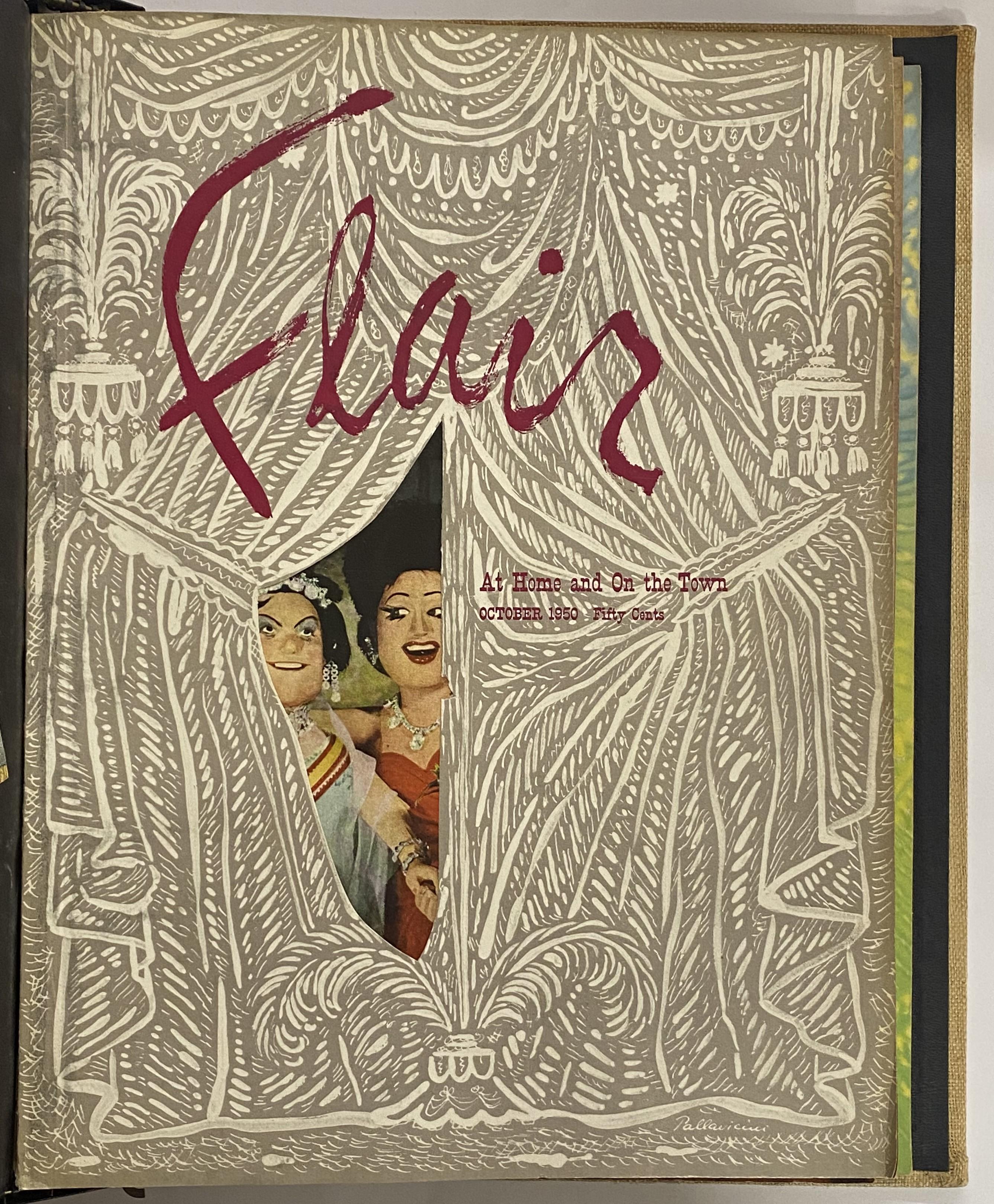 Flair Magazine, Complete Set, February 1950 to January 1951 (Book) For Sale 5