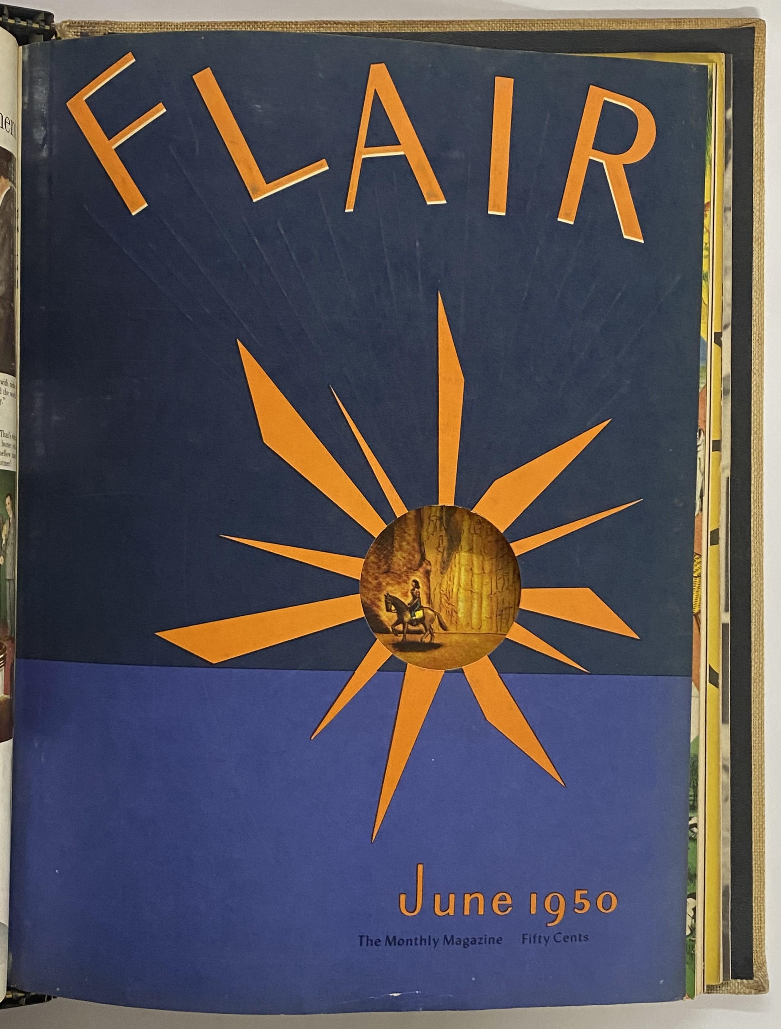 Flair Magazine, Complete Set, February 1950 to January 1951 (Book) For Sale 1