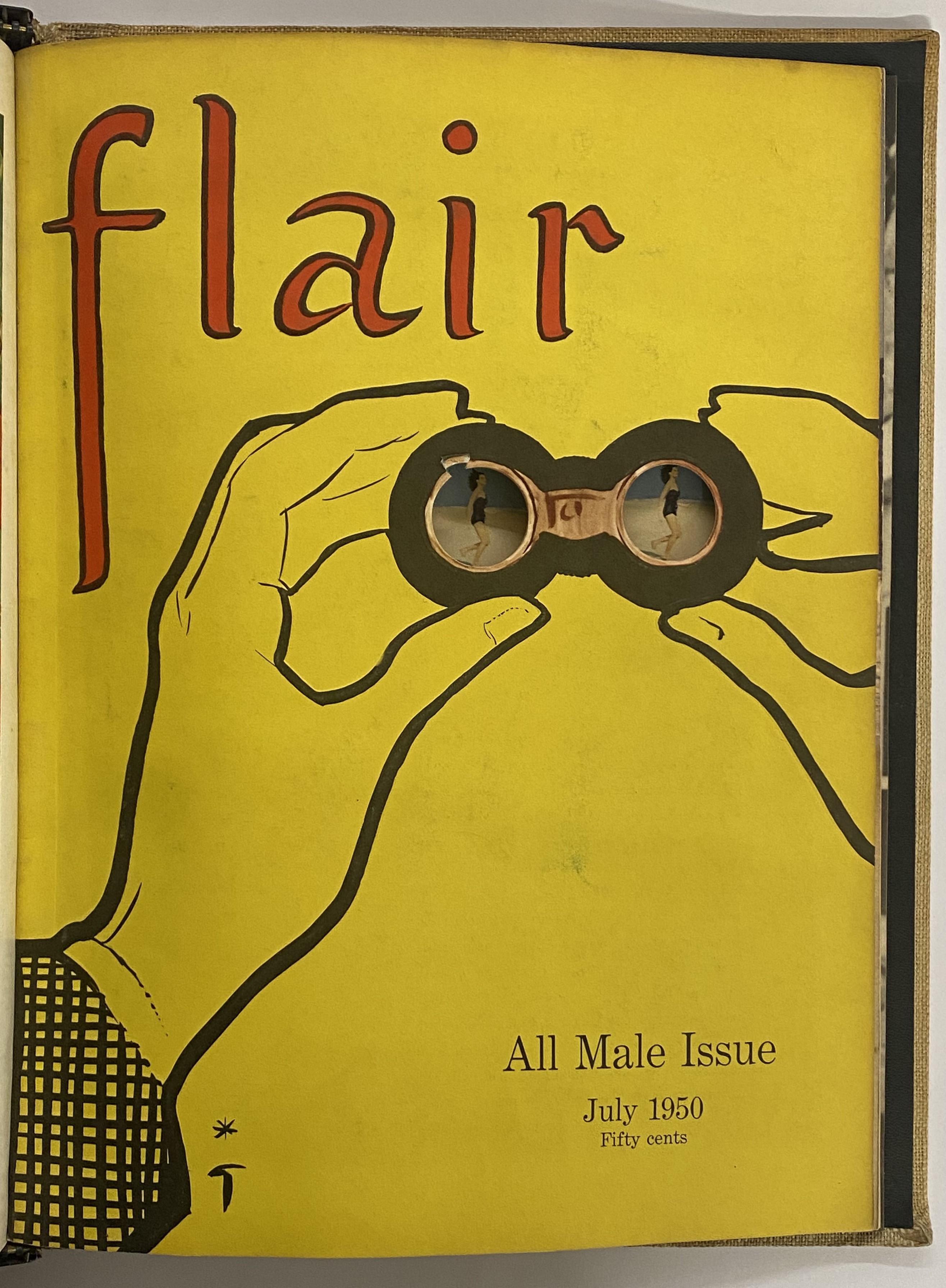 Flair Magazine, Complete Set, February 1950 to January 1951 (Book) For Sale 2