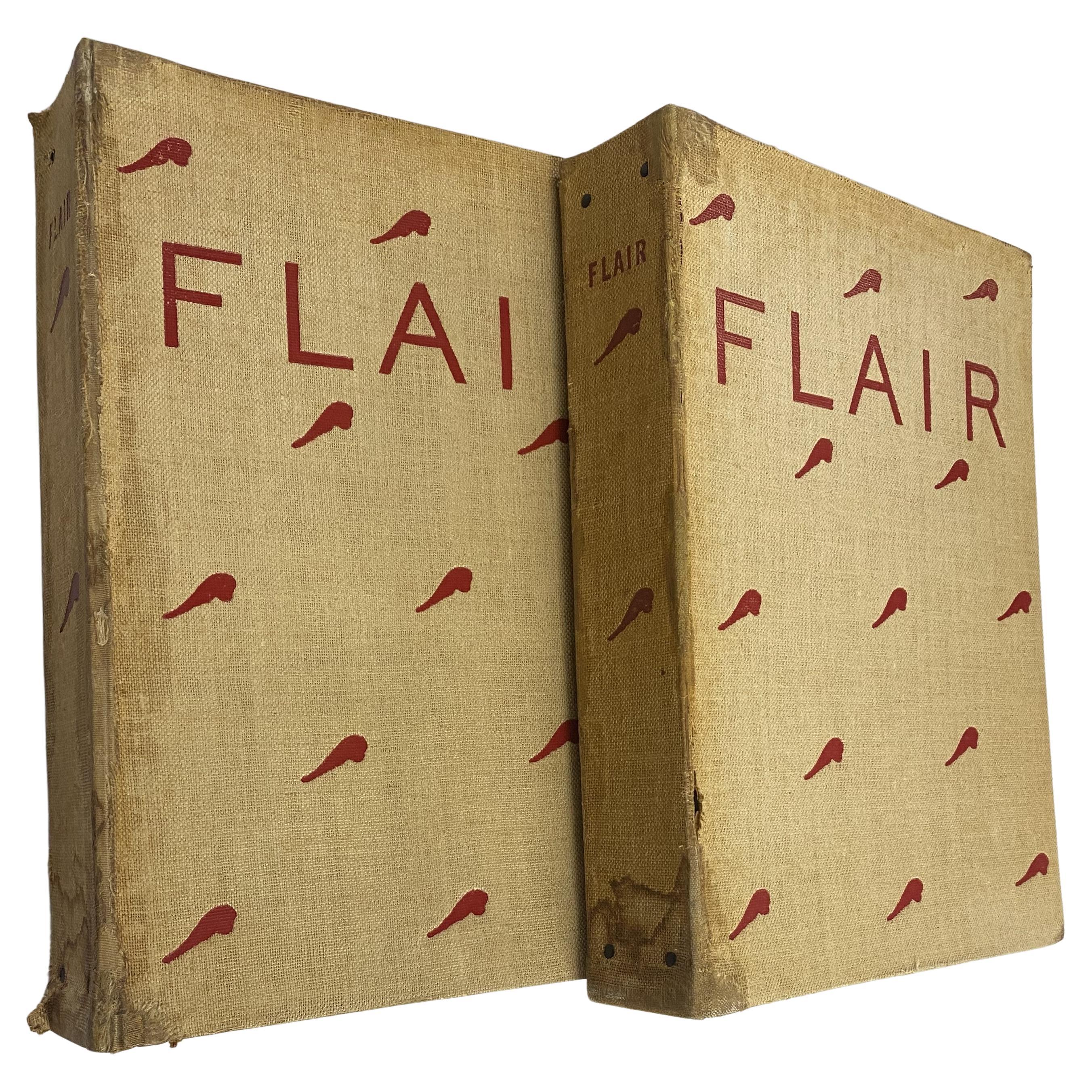 Flair Magazine, ensemble complet, de février 1950 à janvier 1951 (livre)