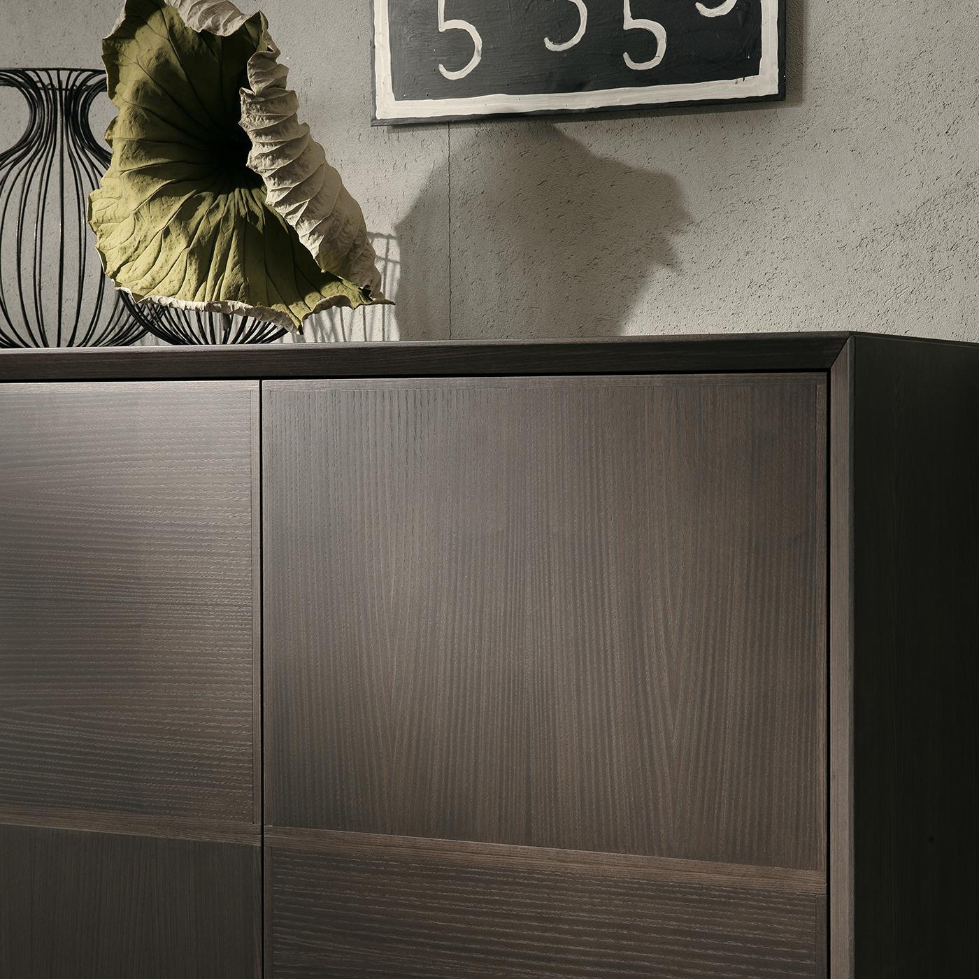 Modern Flair Sideboard by Giuliano Cappelletti by Pacini & Cappellini For Sale
