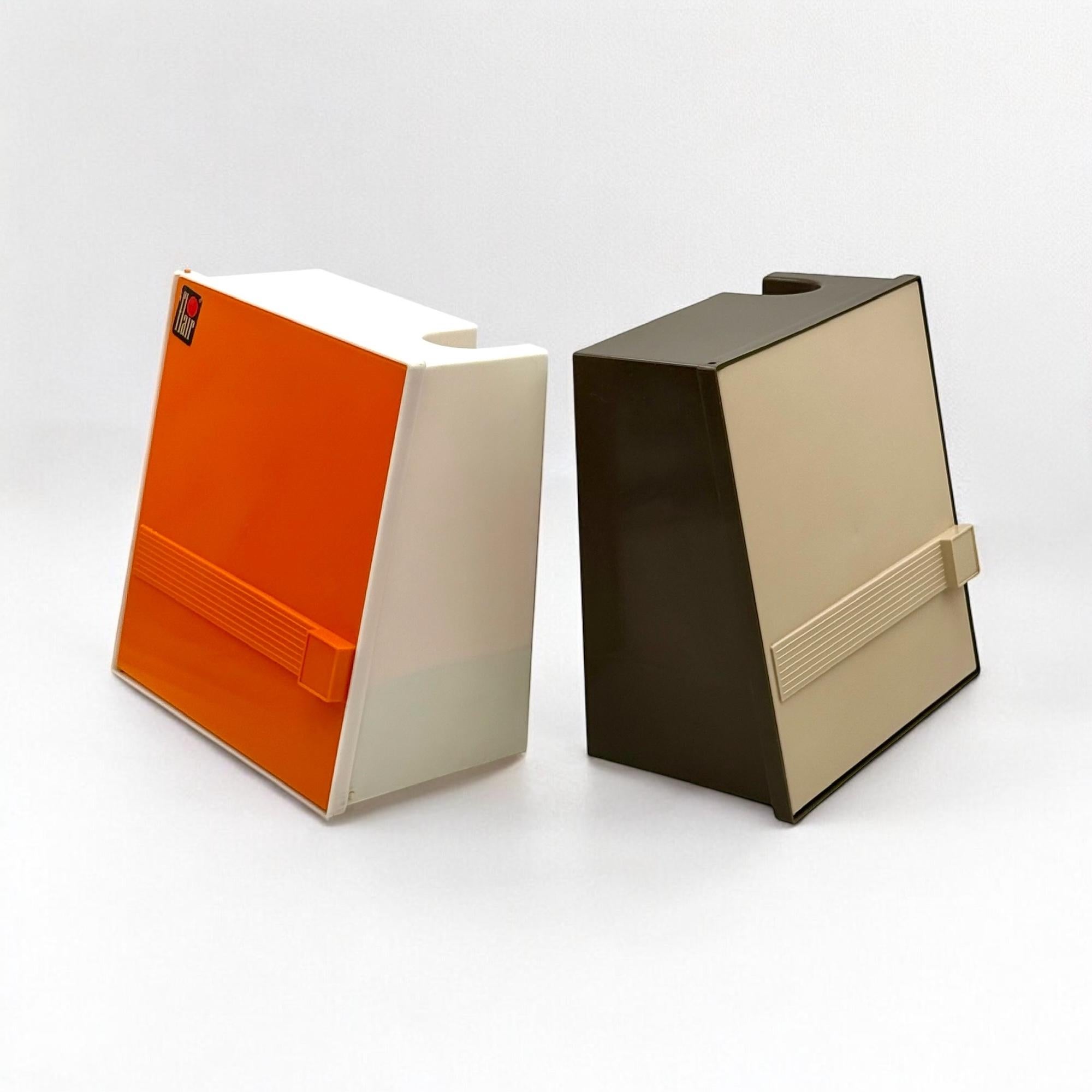 Italian Flair Wall Cabinets in Plastic, Netherlands, 1970s For Sale