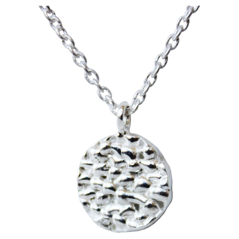 Metal Flakes Necklace Silver main image 1