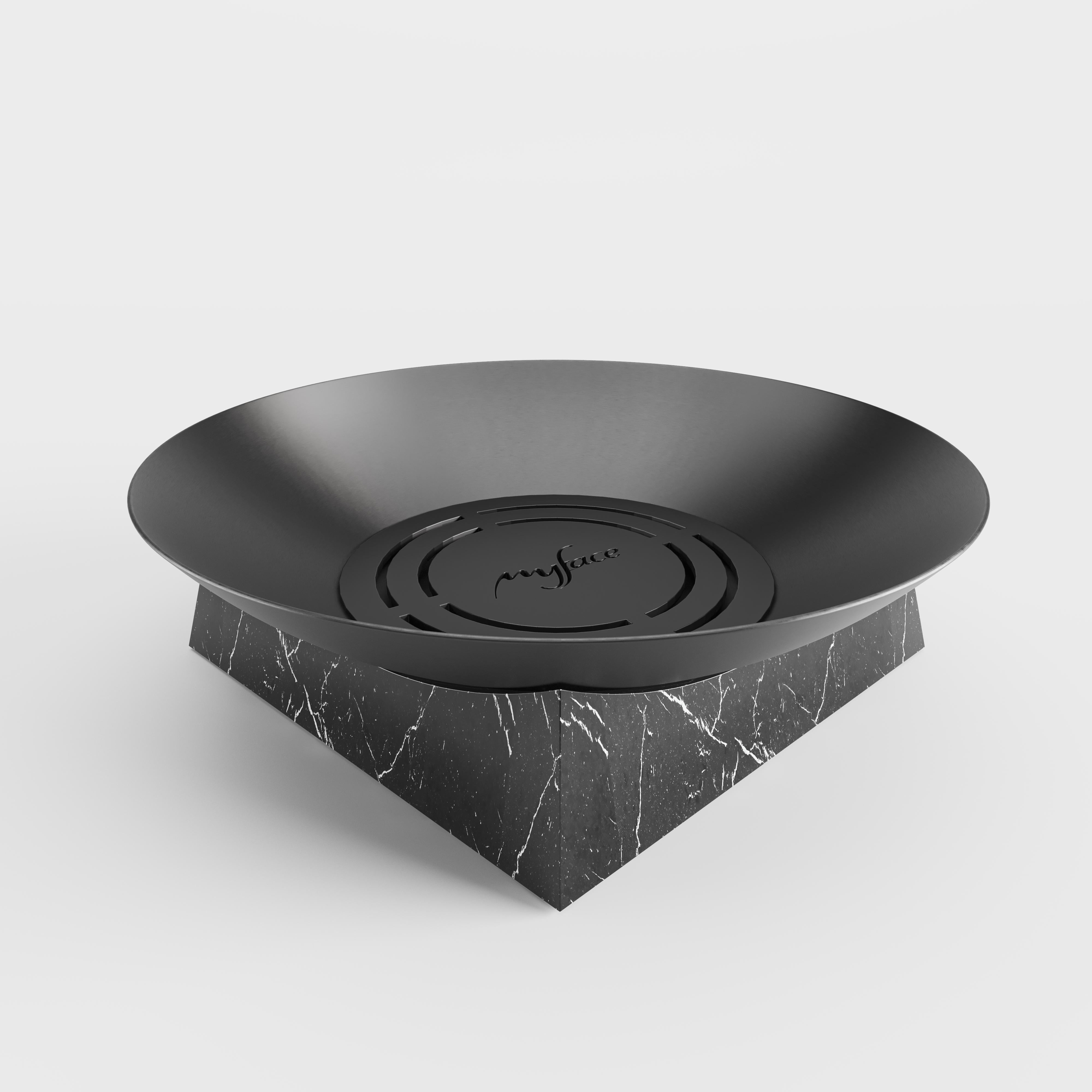 carbon steel fire pit