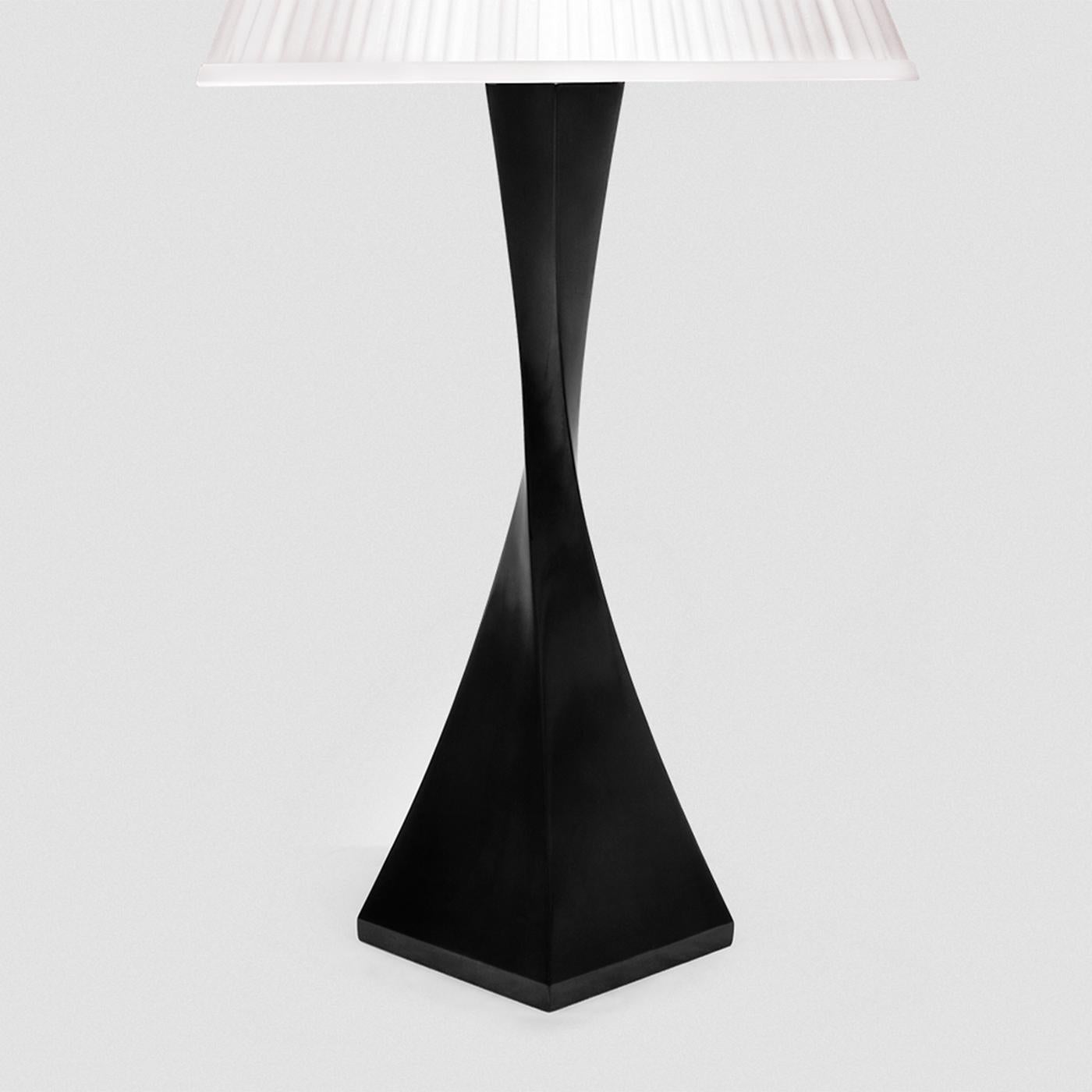 English Flambeau Table Lamp For Sale