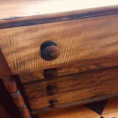 Flame Birch or Tiger Maple Chest of Drawers