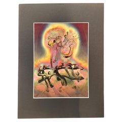 Pintura en cobre coloreado a la llama de Arthur UNGER. Firmado.