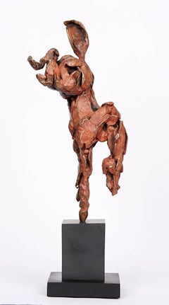 "Flame" Bronze Horse Sculpture