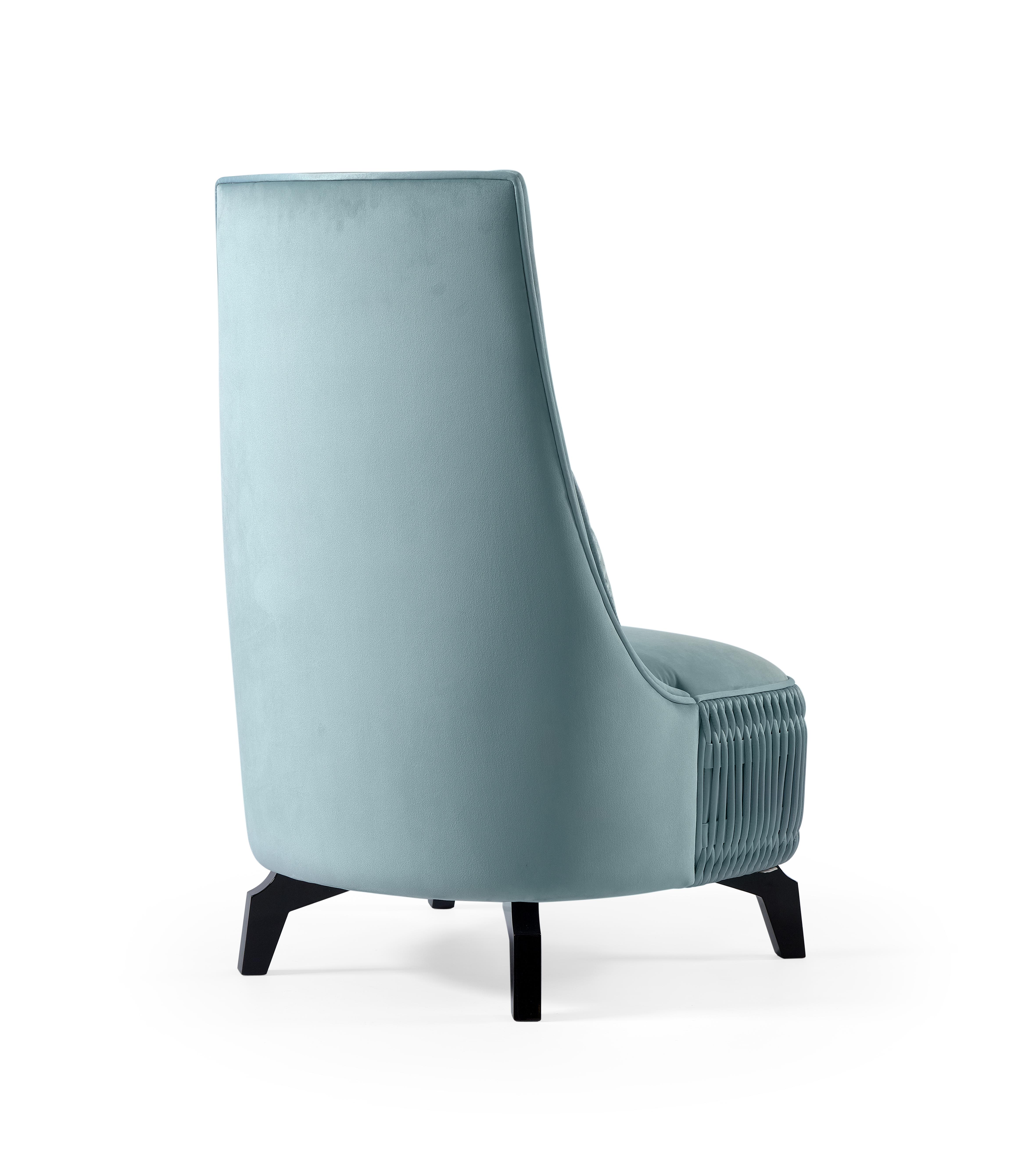 Post-Modern Flame Low Chair by Memoir Essence For Sale