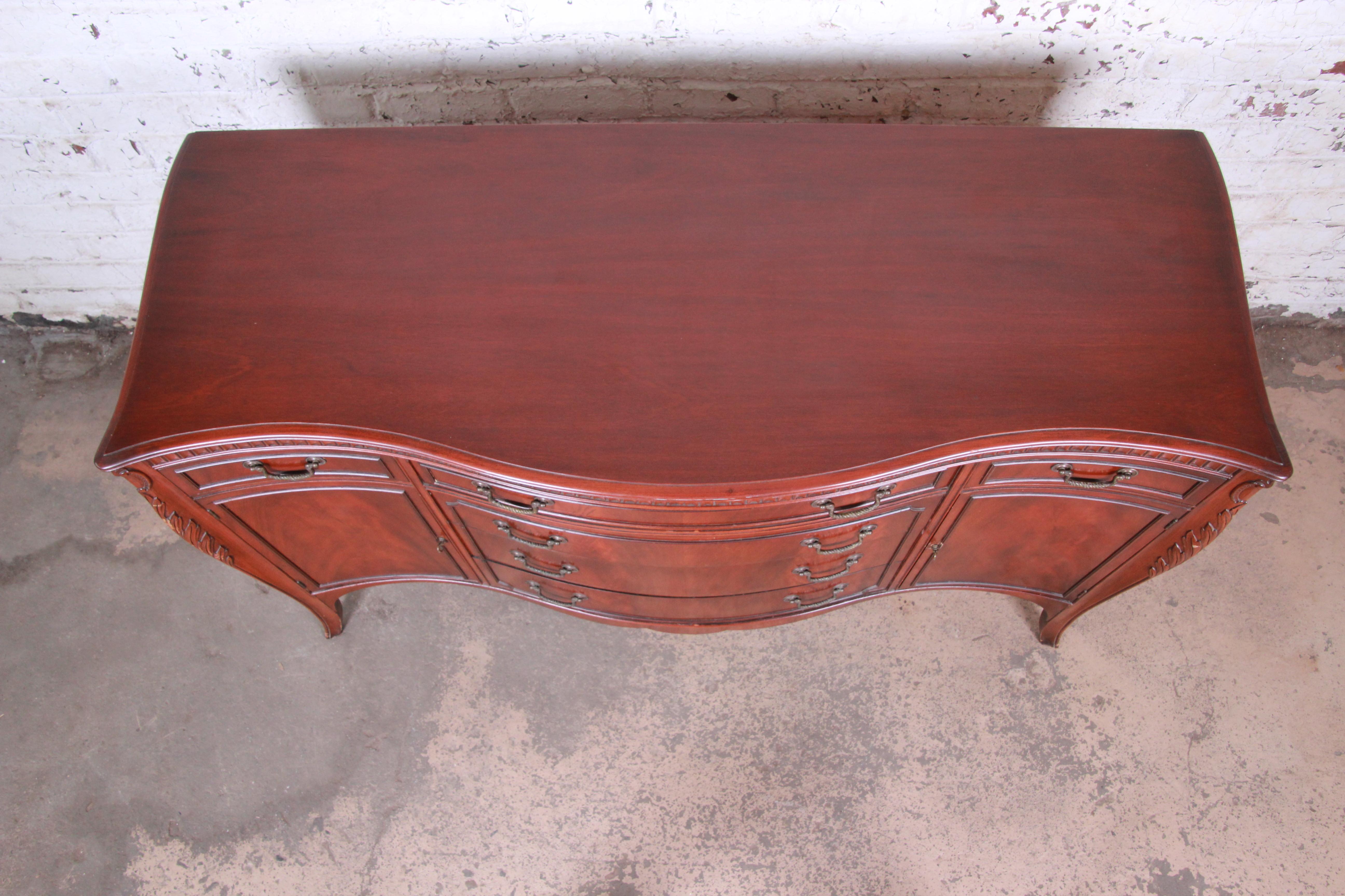 drexel mahogany sideboard buffet