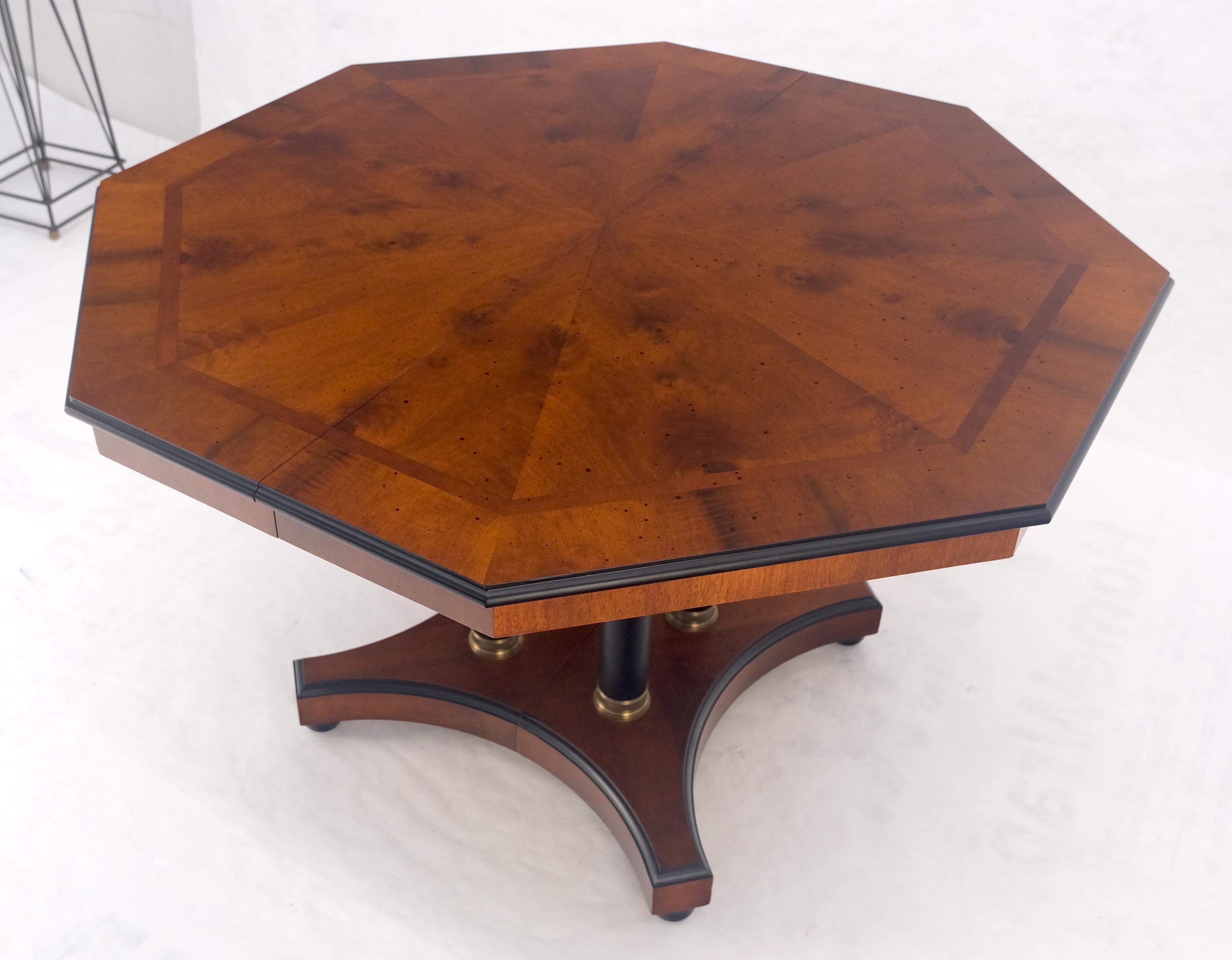 Flame Mahogany Octagon Shape Two 18