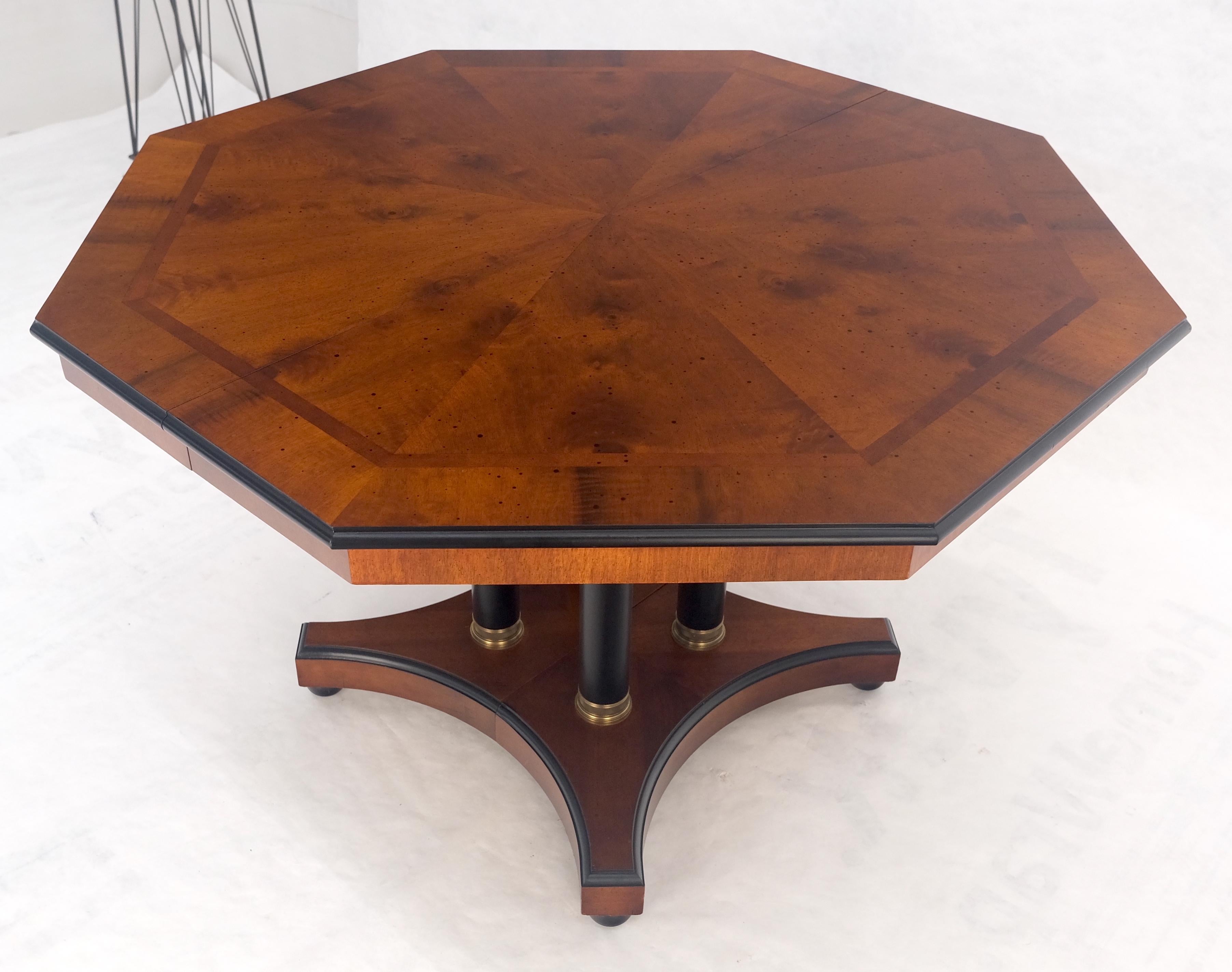 Flame Mahogany Octagon Shape Two 18