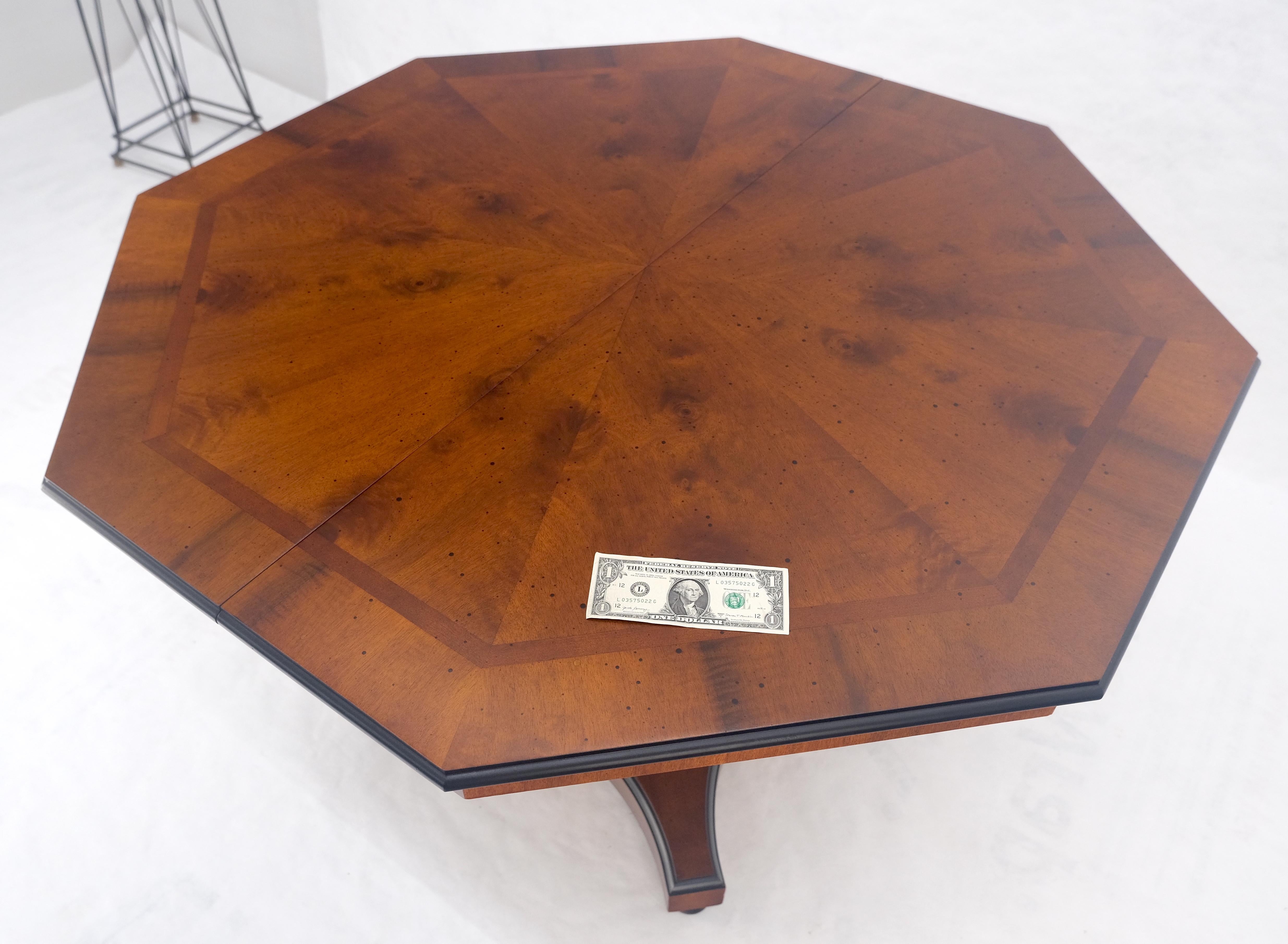 Flame Mahogany Octagon Shape Two 18