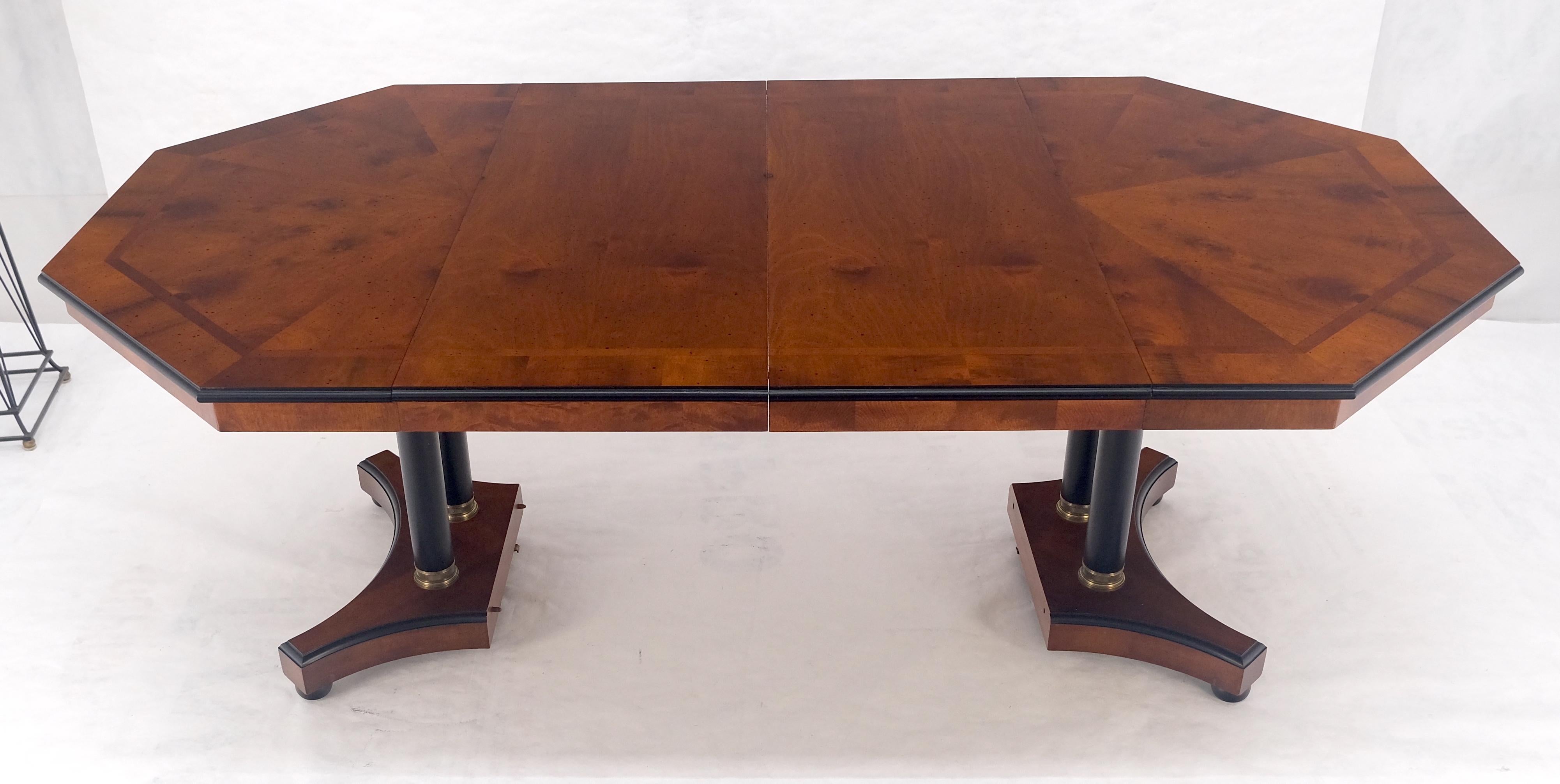 Regency Revival Flame Mahogany Octagon Shape Two 18