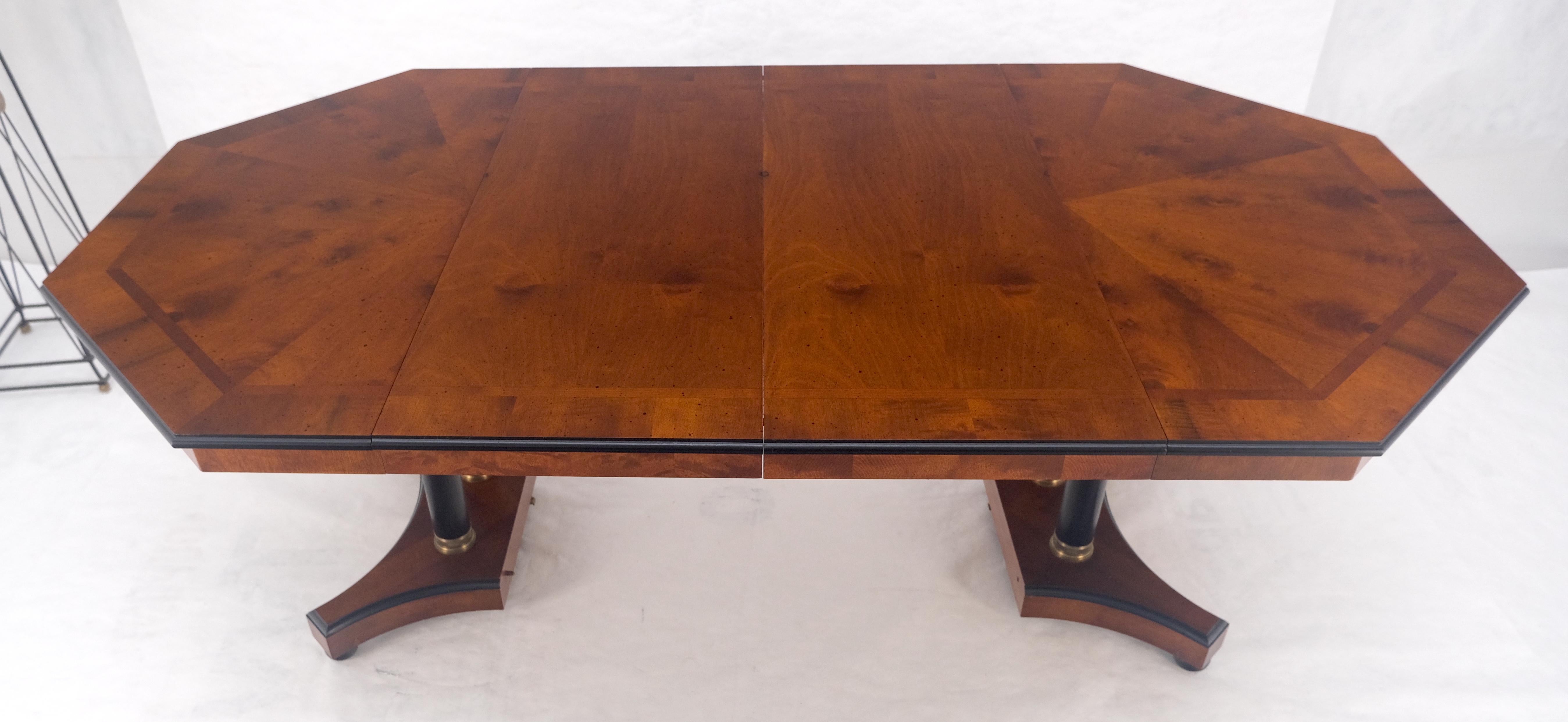 Flame Mahogany Octagon Shape Two 18