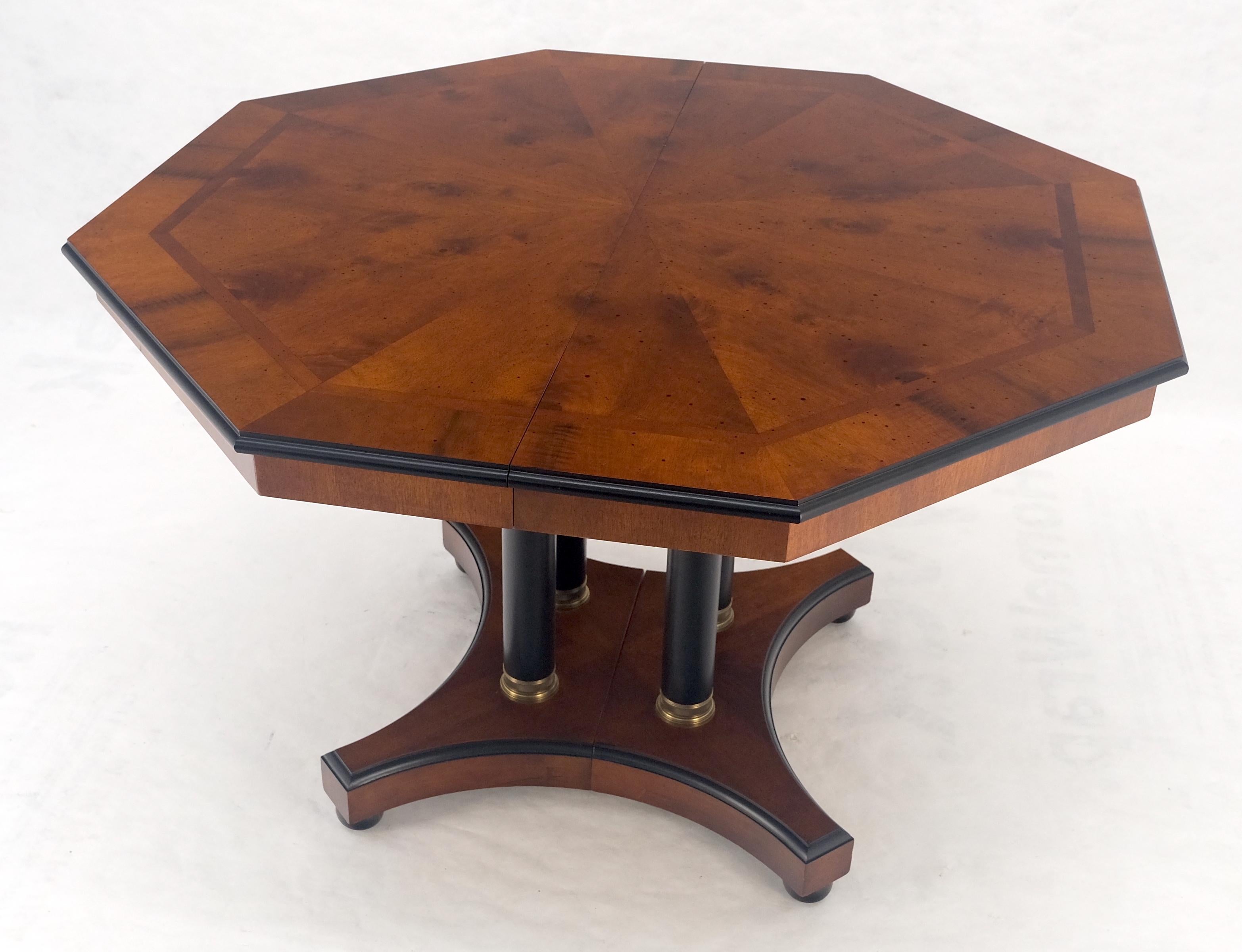 Flame Mahogany Octagon Shape Two 18