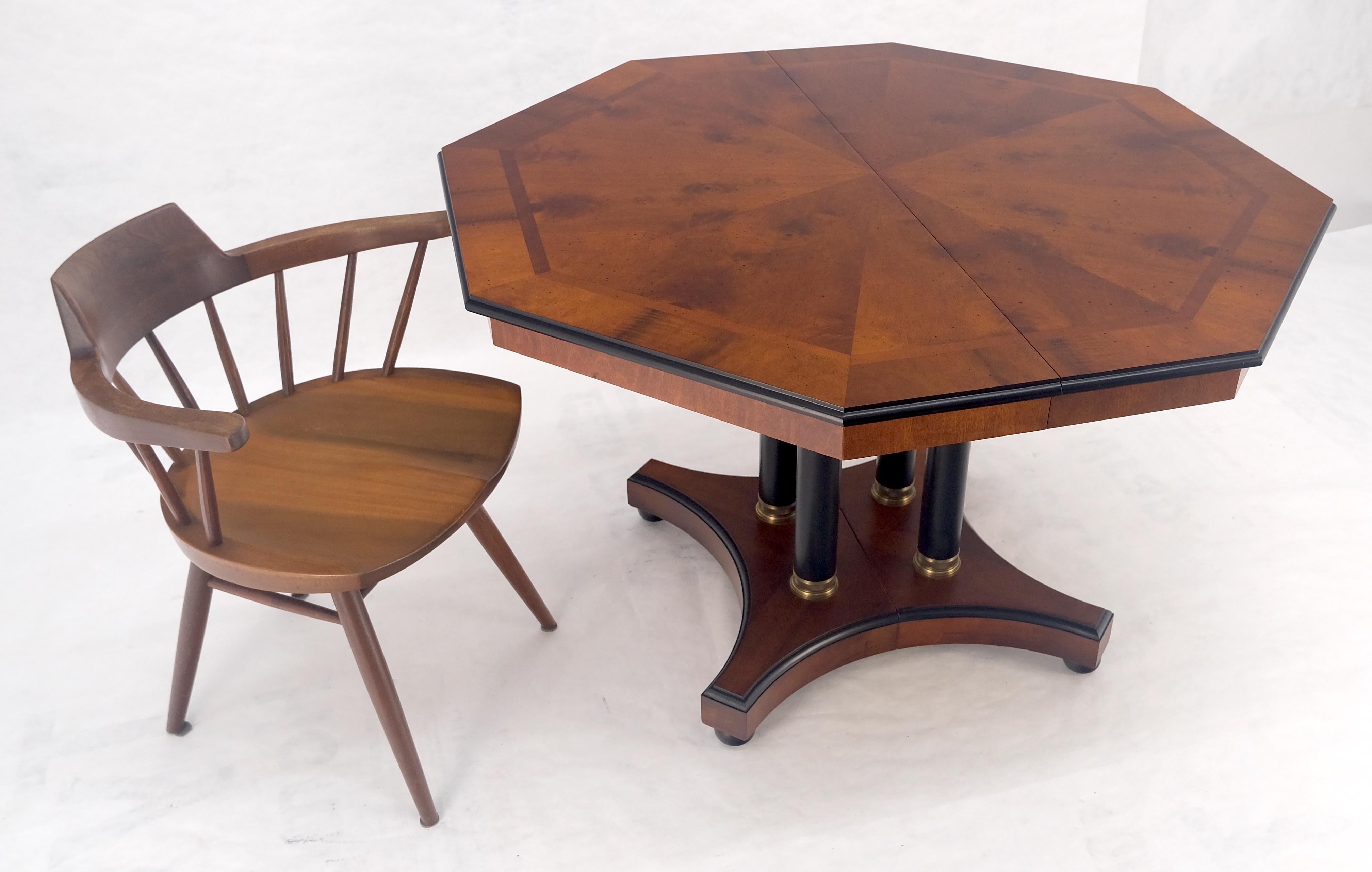 Flame Mahogany Octagon Shape Two 18