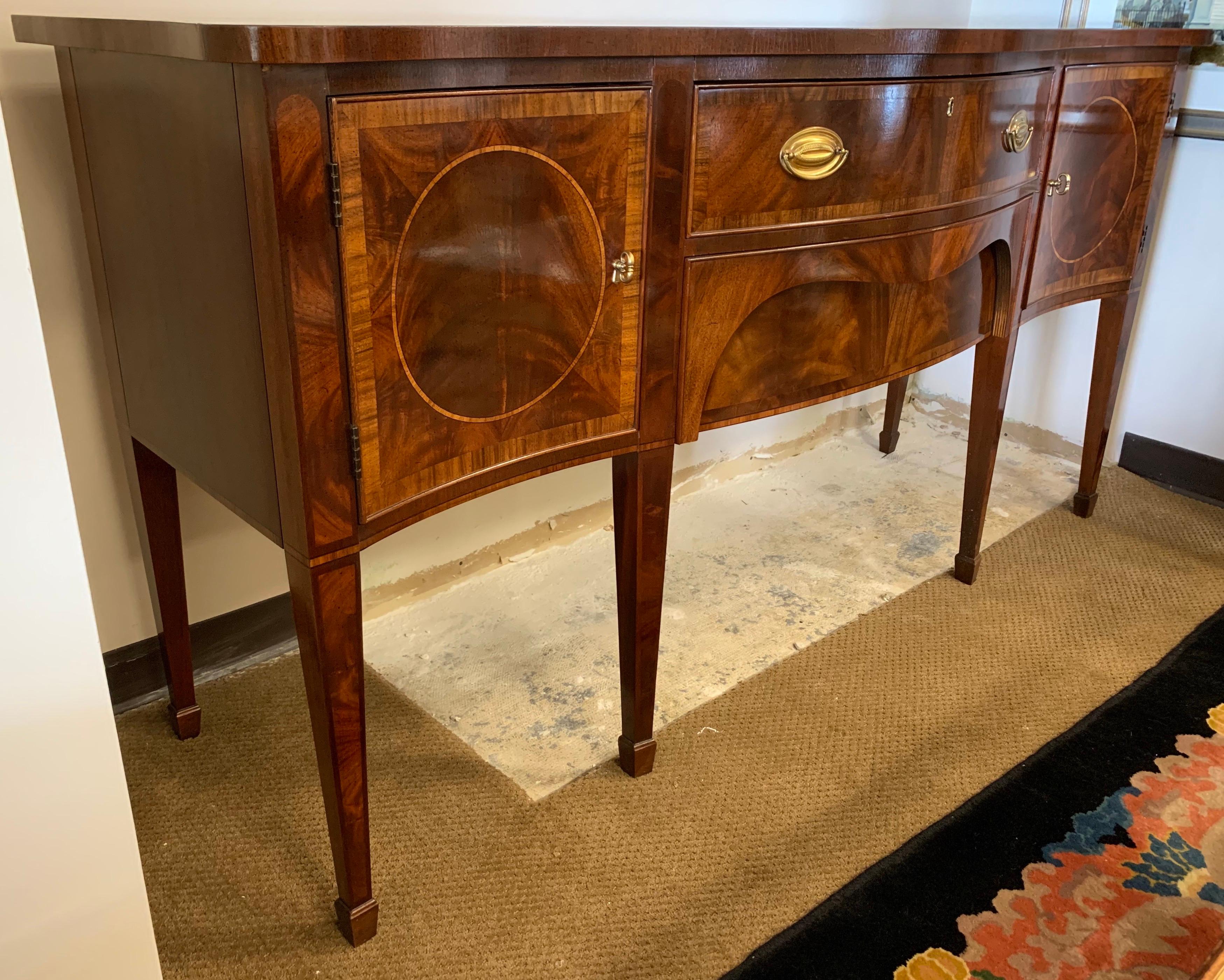 mahogany buffet