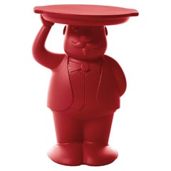 Tavolino Ambrogio rosso fuoco di Favaretto & Partners